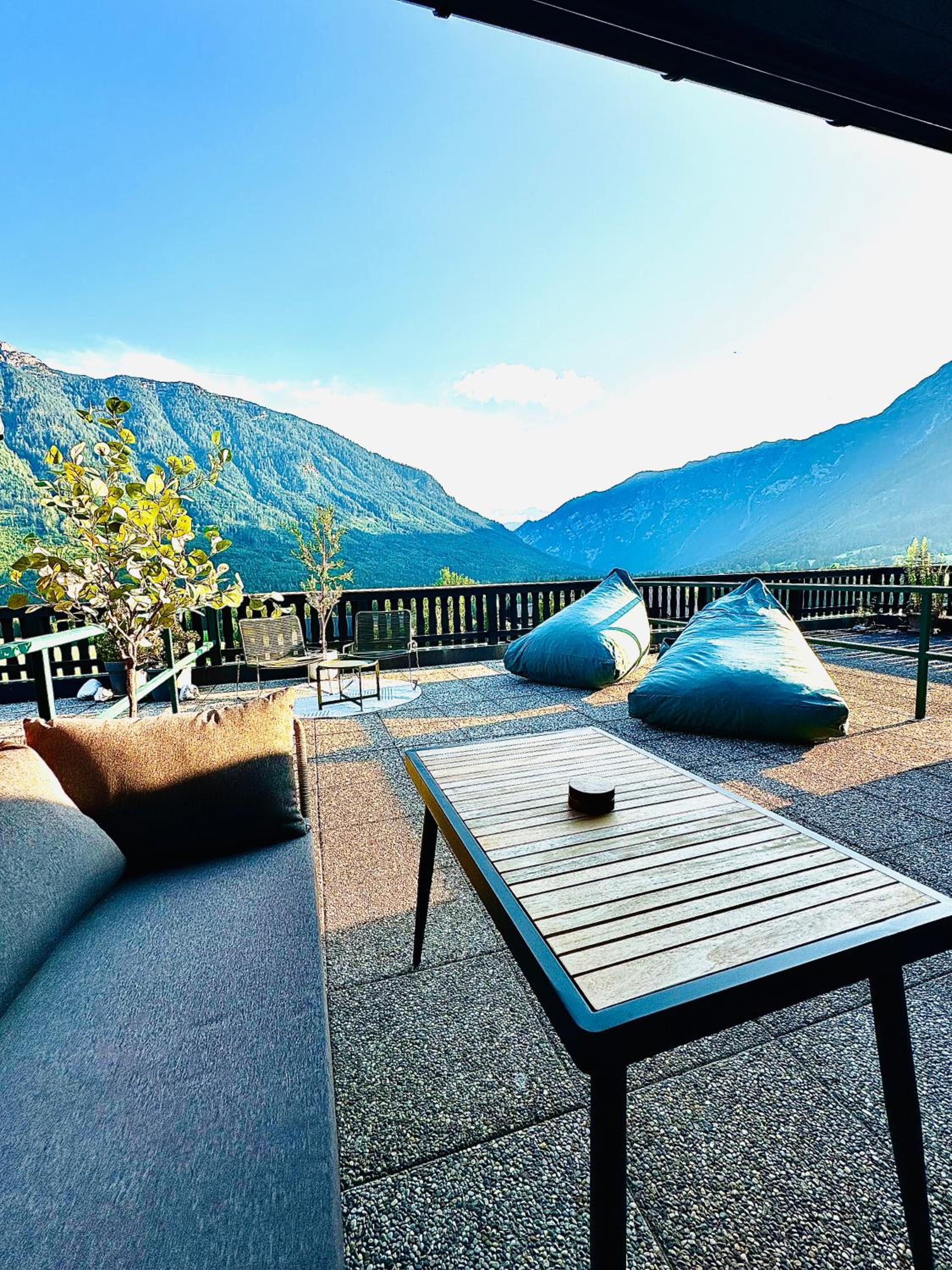 Das Alpenzeit Appartement mit Just Private Terrasse