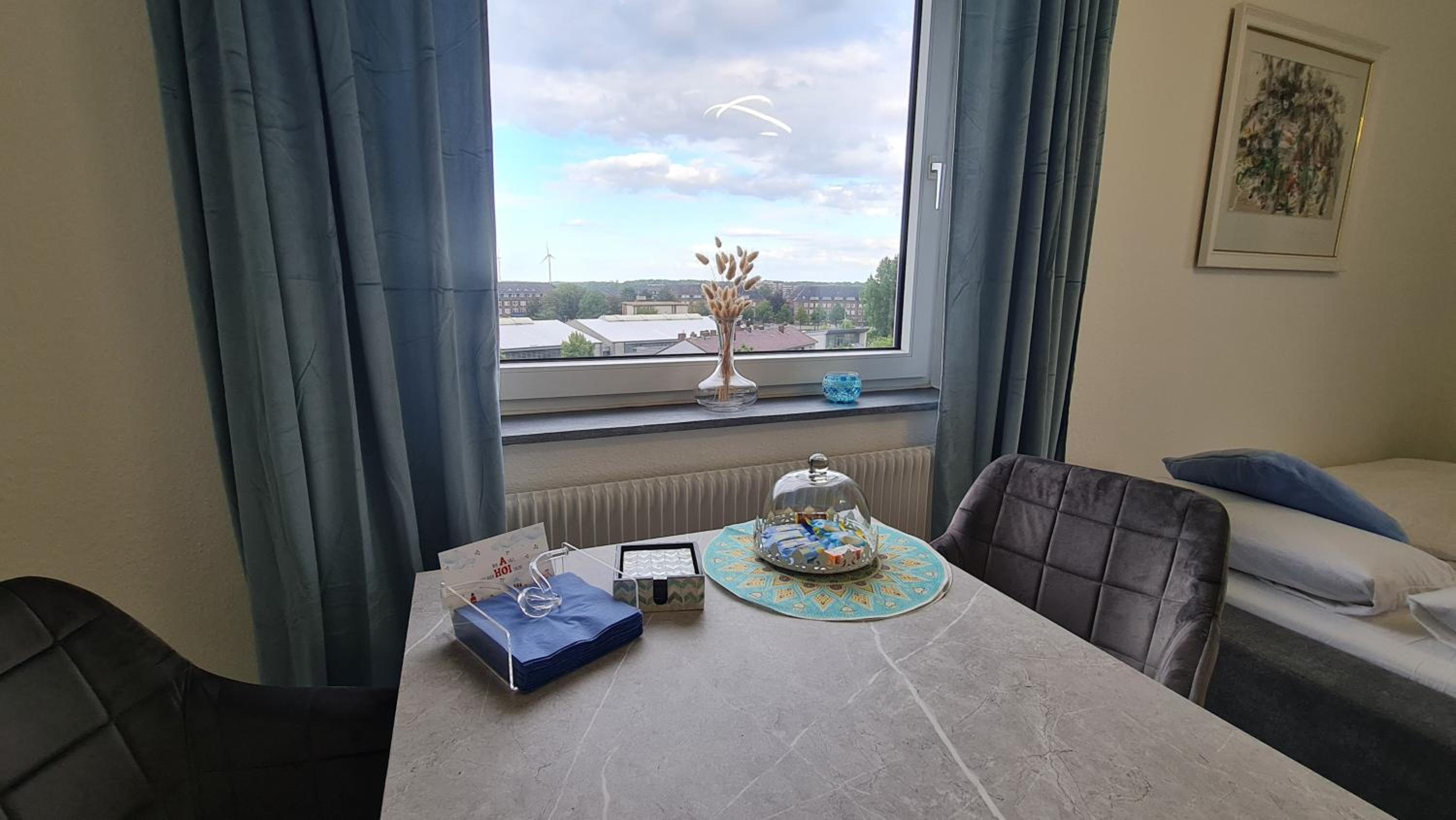 DEICHLIEBE 1 - traumhafter Ausblick, eigene Garage & kontaktloser Check-in - KOMFORT PUR!!!