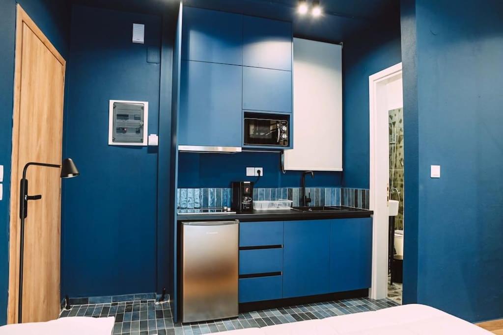 Four Stay Apartments Blue Room view 4