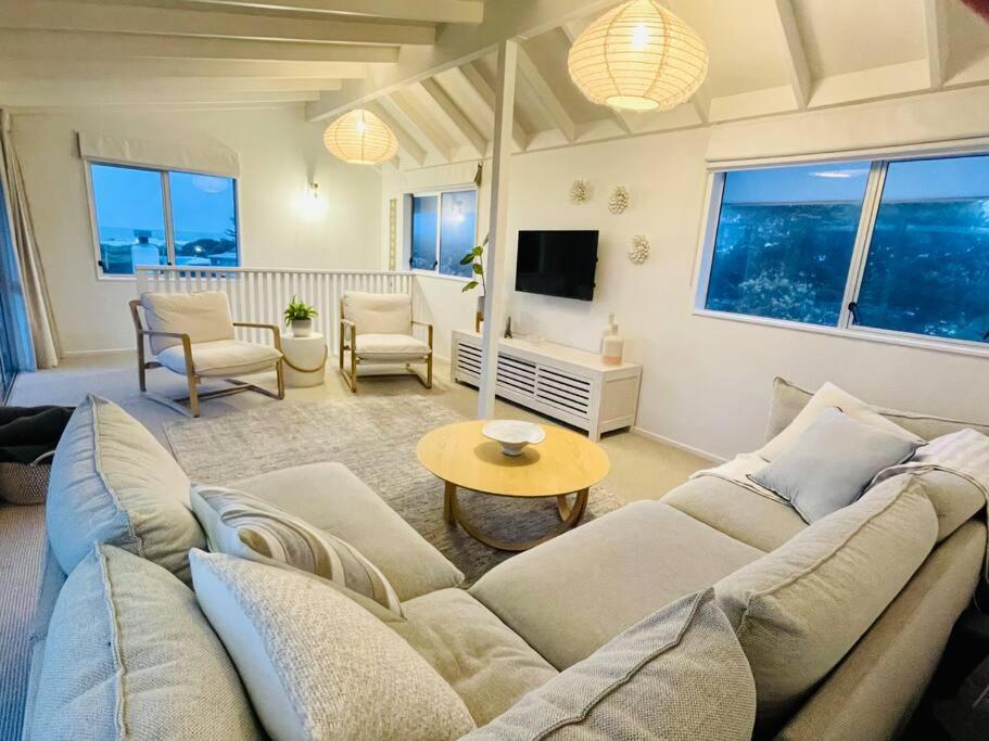 Modern Beach House With Sea Views and Spa view 2