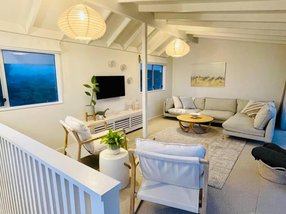 Modern Beach House With Sea Views and Spa view 3