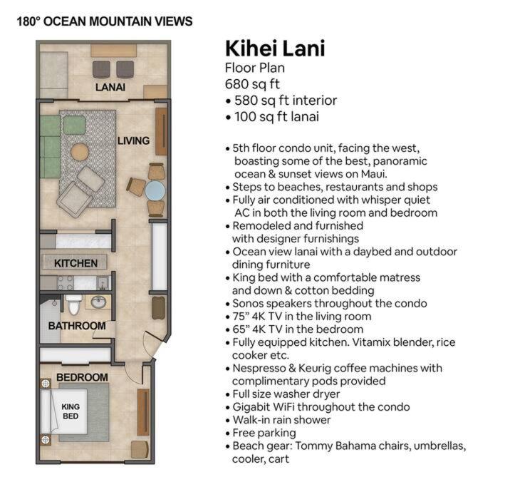 180 Ocean views Luxe condo Steps to Beach view 4