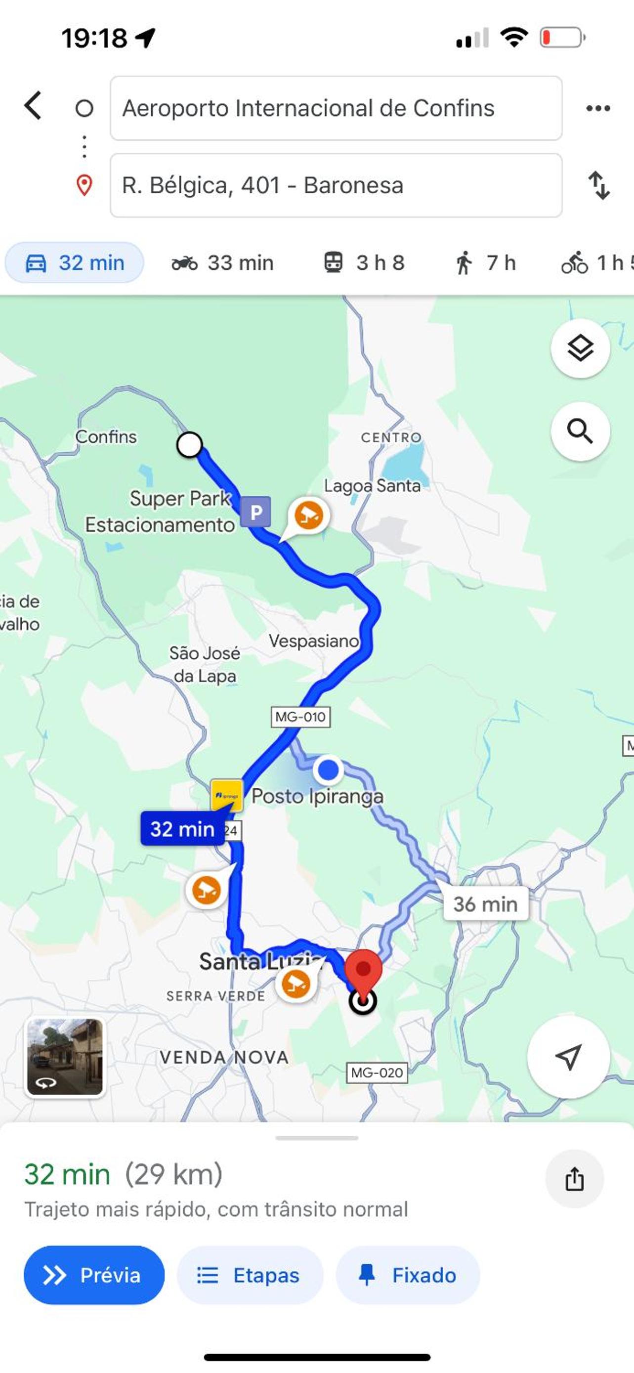 Próx Aeroporto Confins, Belo Horizonte e Santa Luzia