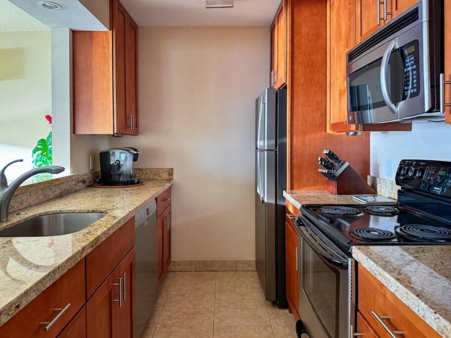 Stunning ocean view 2 bedroom Steps from beach view 5