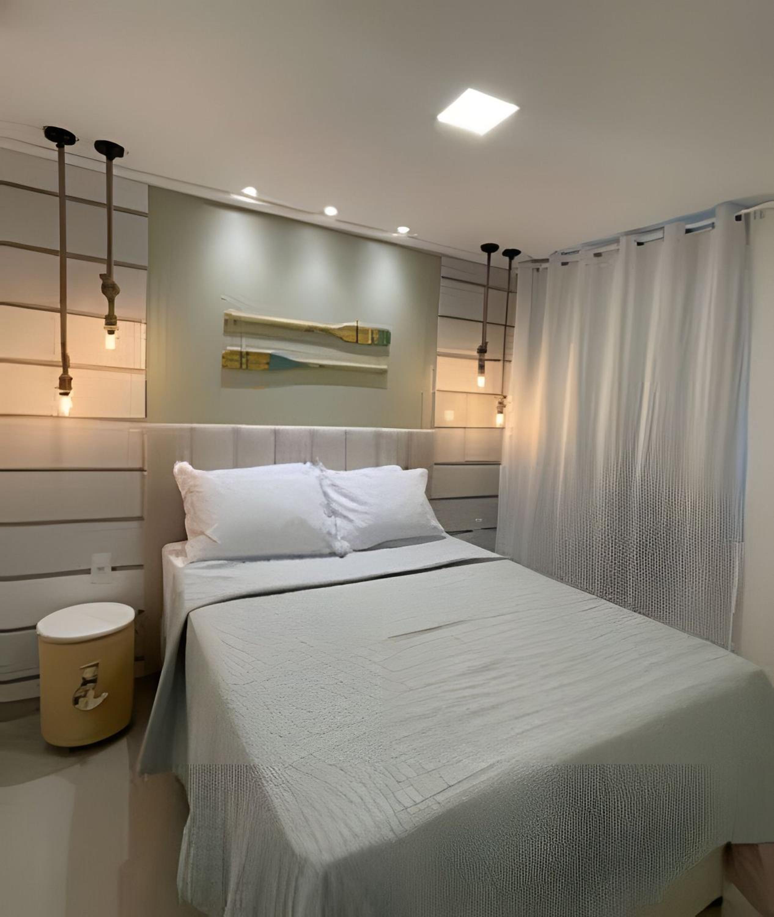 Flat térreo com piscina privativa