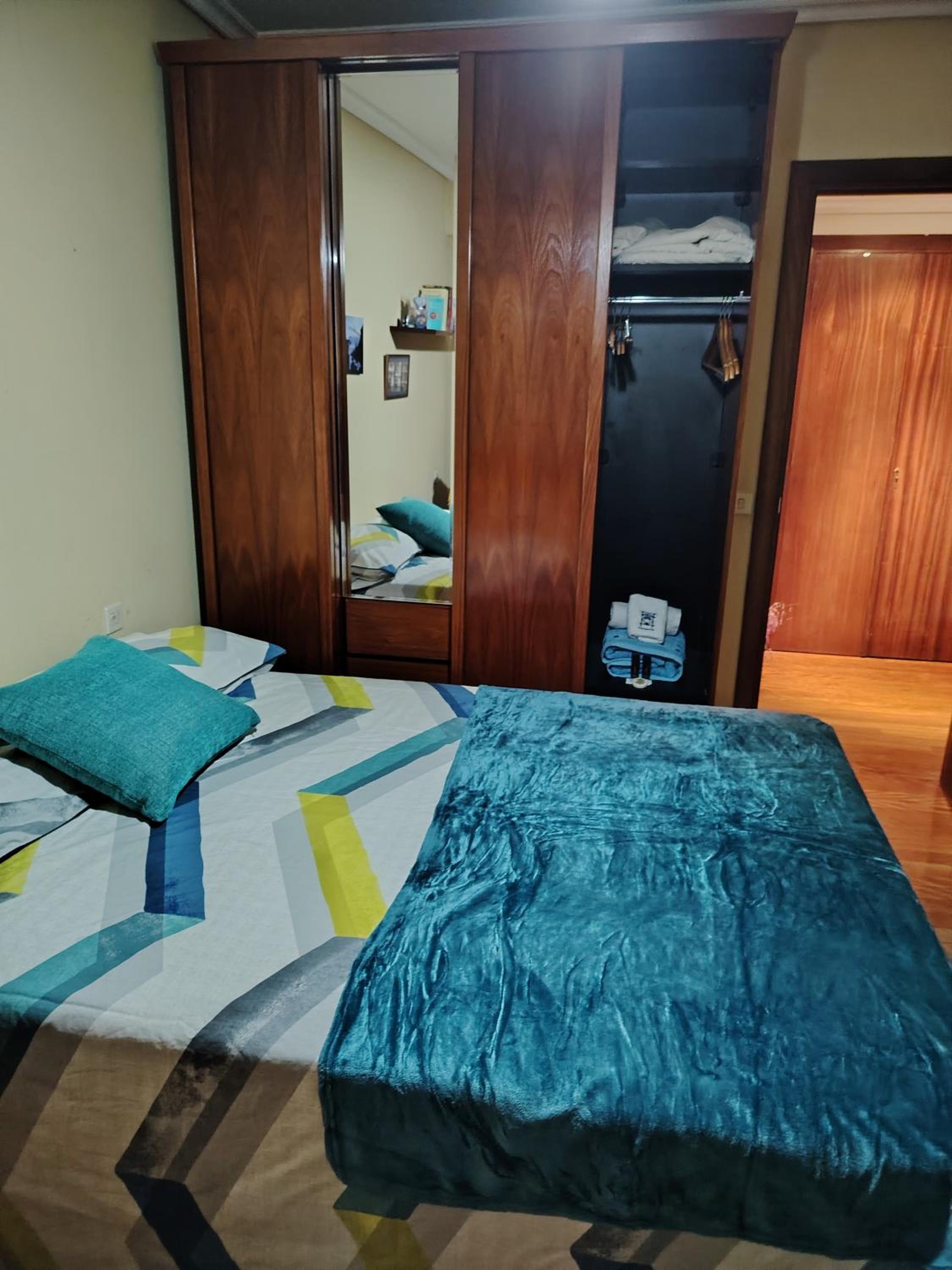 Habitación doble Deluxe en piso compartido en Astigarraga