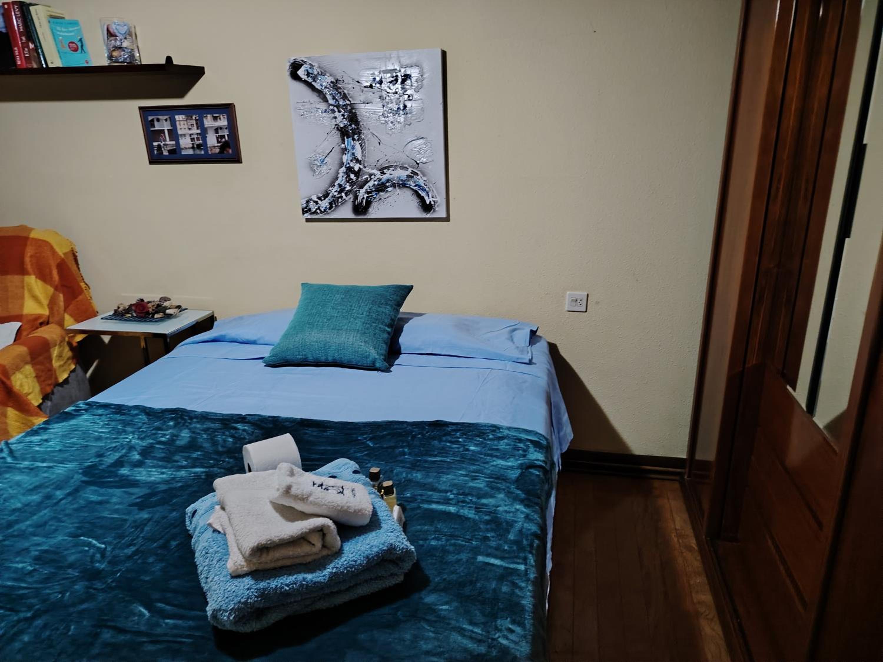 Habitación doble Deluxe en piso compartido en Astigarraga