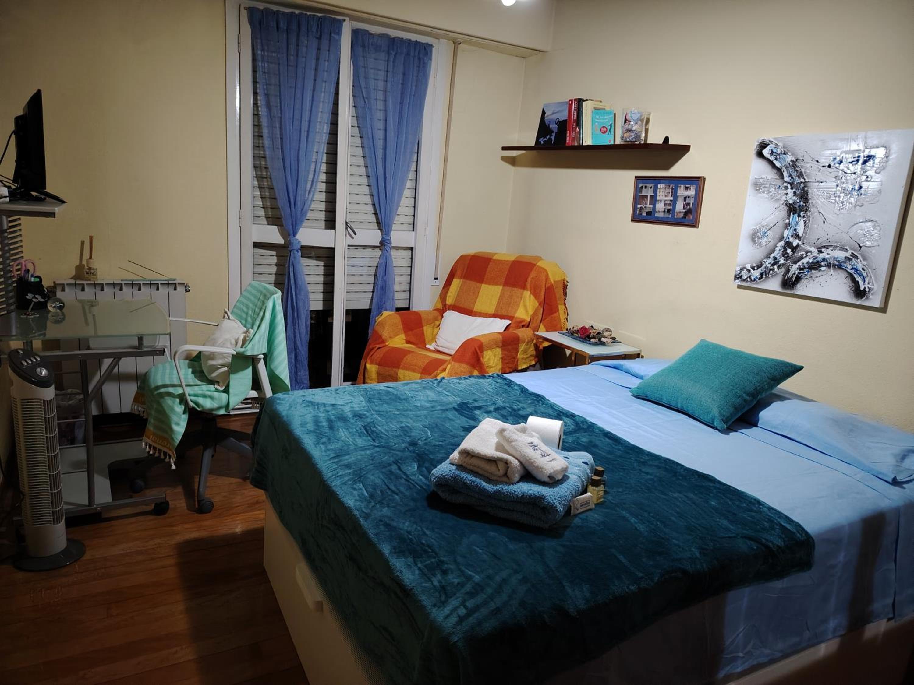 Habitación doble Deluxe en piso compartido en Astigarraga