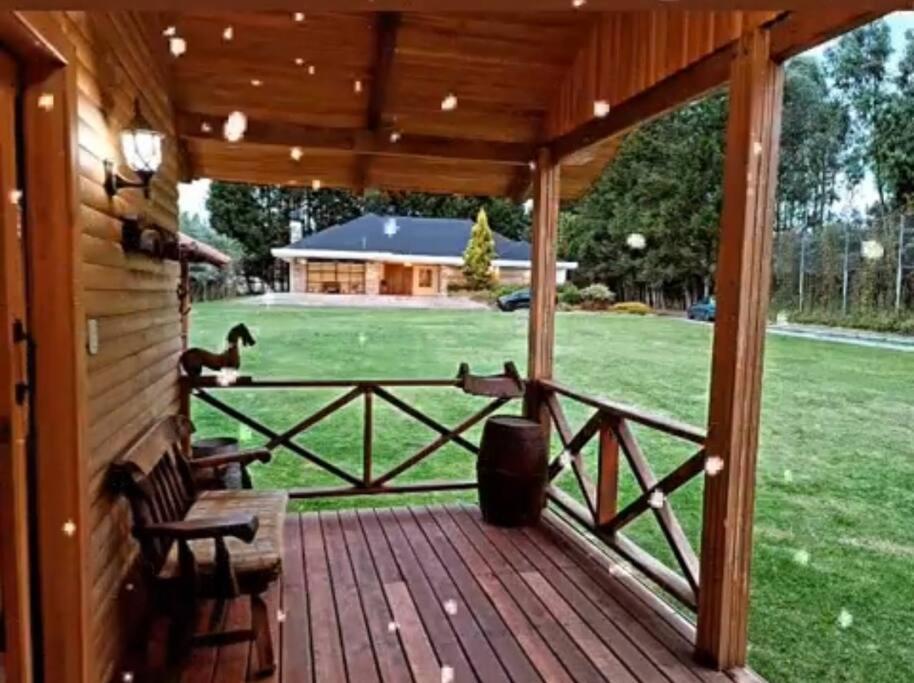 Cabaña muy acogedora