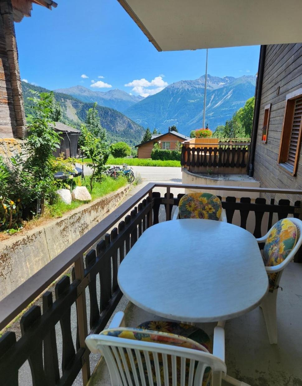 Gemmi apartment Inden Leukerbad view 2