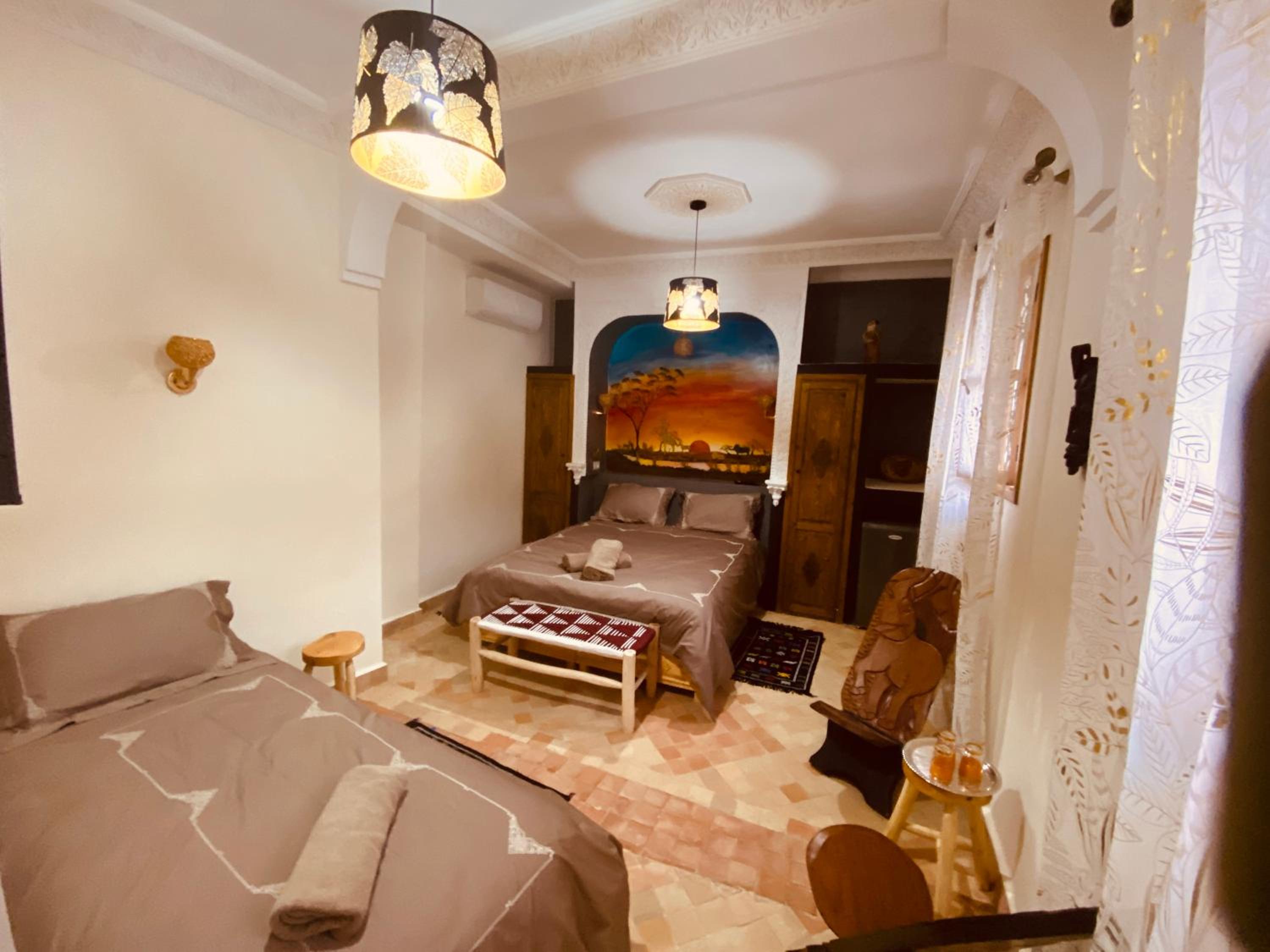 RIAD & SPA SOUS LE SOLEIL Chez Jérôme et Pamela Suite Africaine