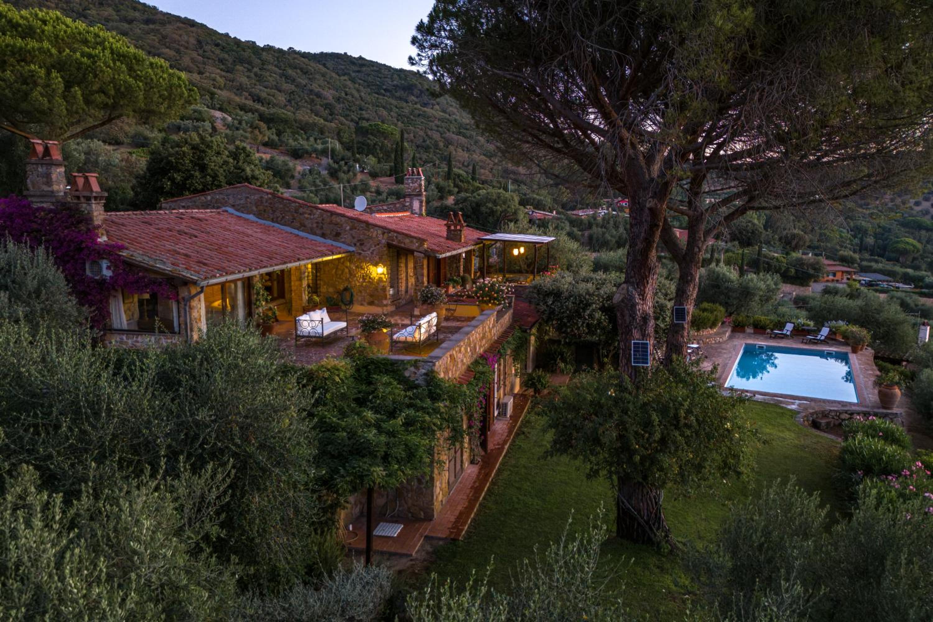 Porto Ercole Exclusive Villa view 5