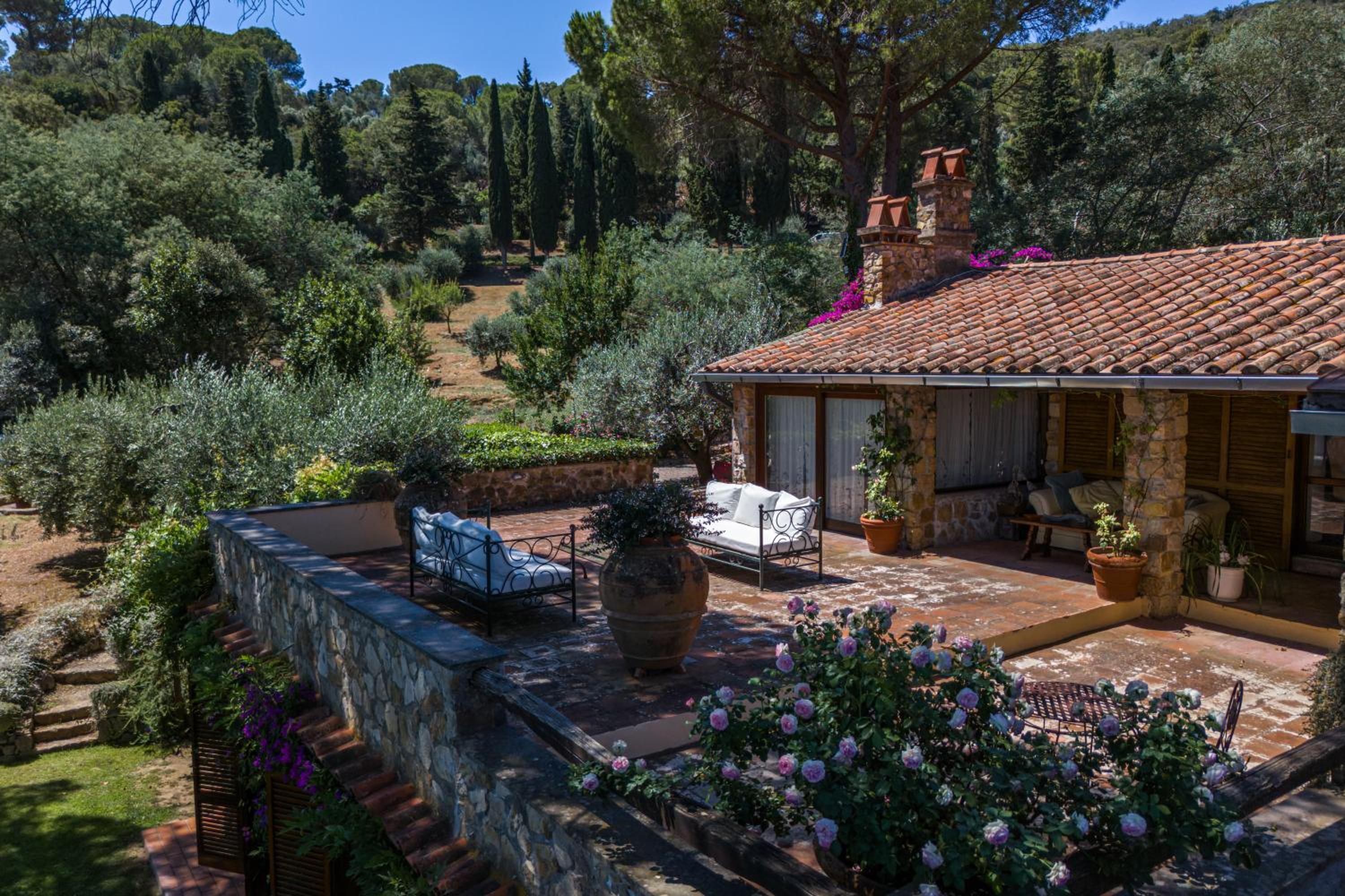 Porto Ercole Exclusive Villa view 4