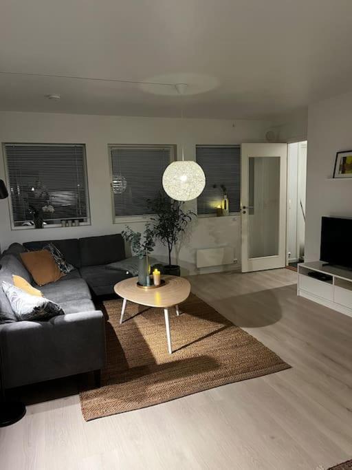 Sentral og moderne leilighet med stor uteplass view 3