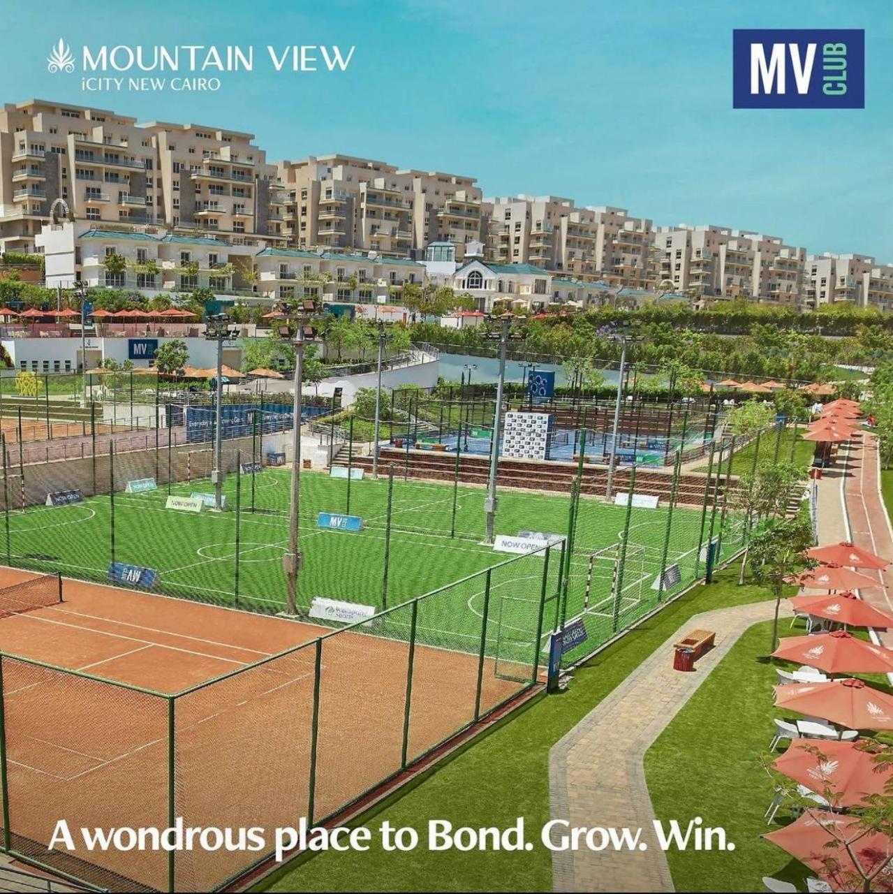 2 bedroom apartment in luxury compound Mountain View I city near Madinty new cairo view 2