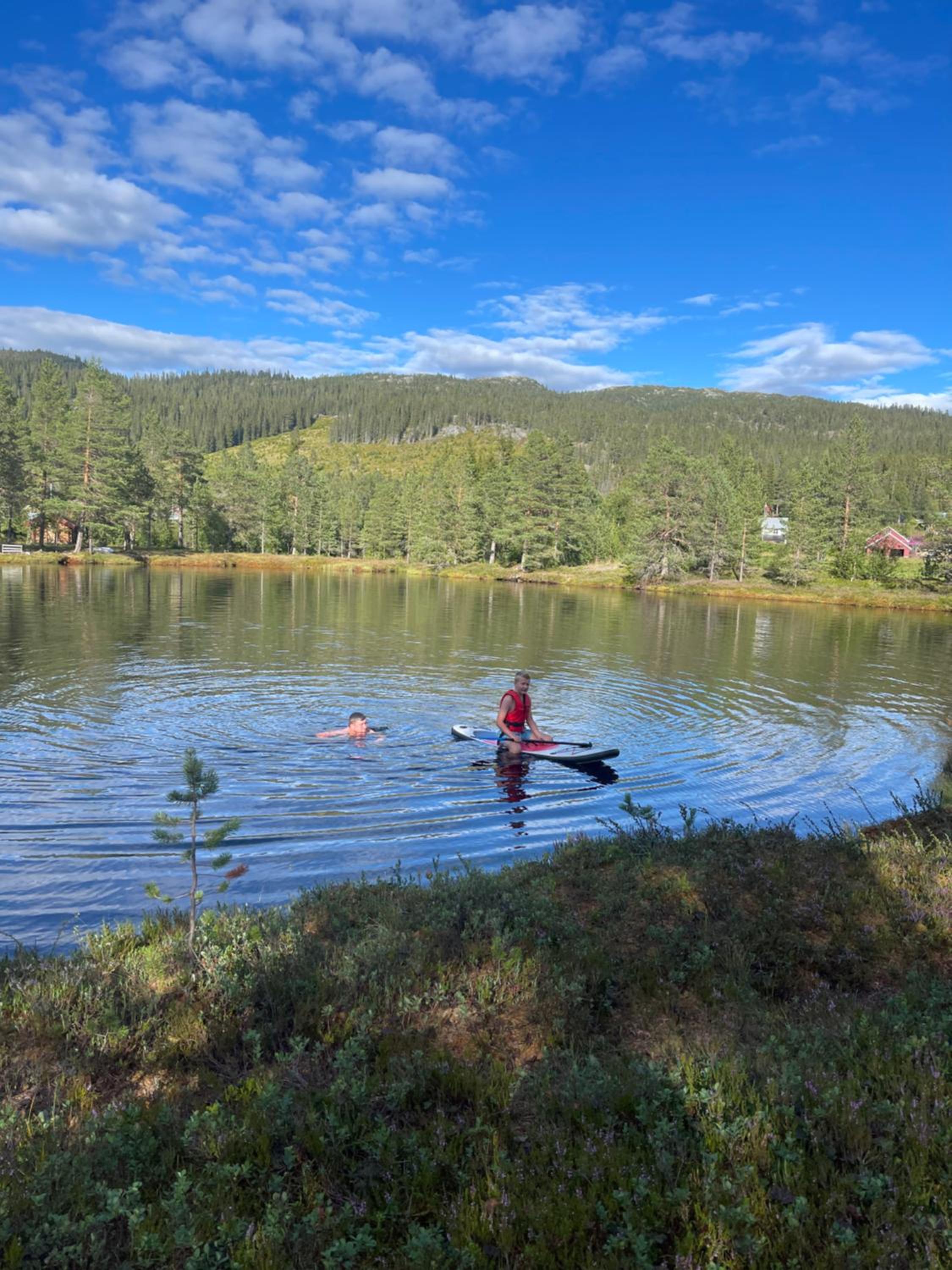 Hytta på Øyfjell med badestamp view 5
