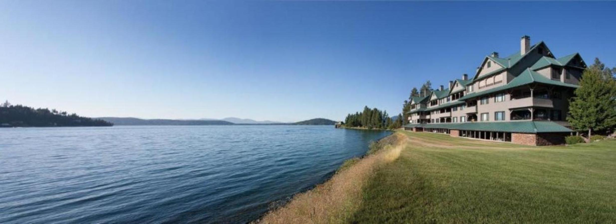 Coeur dAlene lake 2BD condo with resort amenities including indoor pool