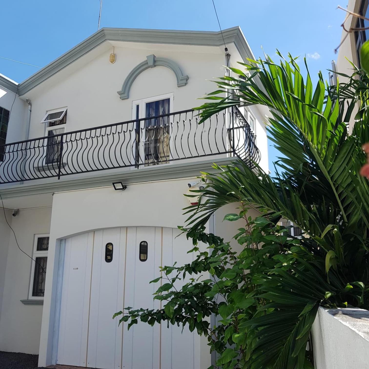 Charismatic 6-beds private spacious family villa with private big pool near beach flic en flac view 2