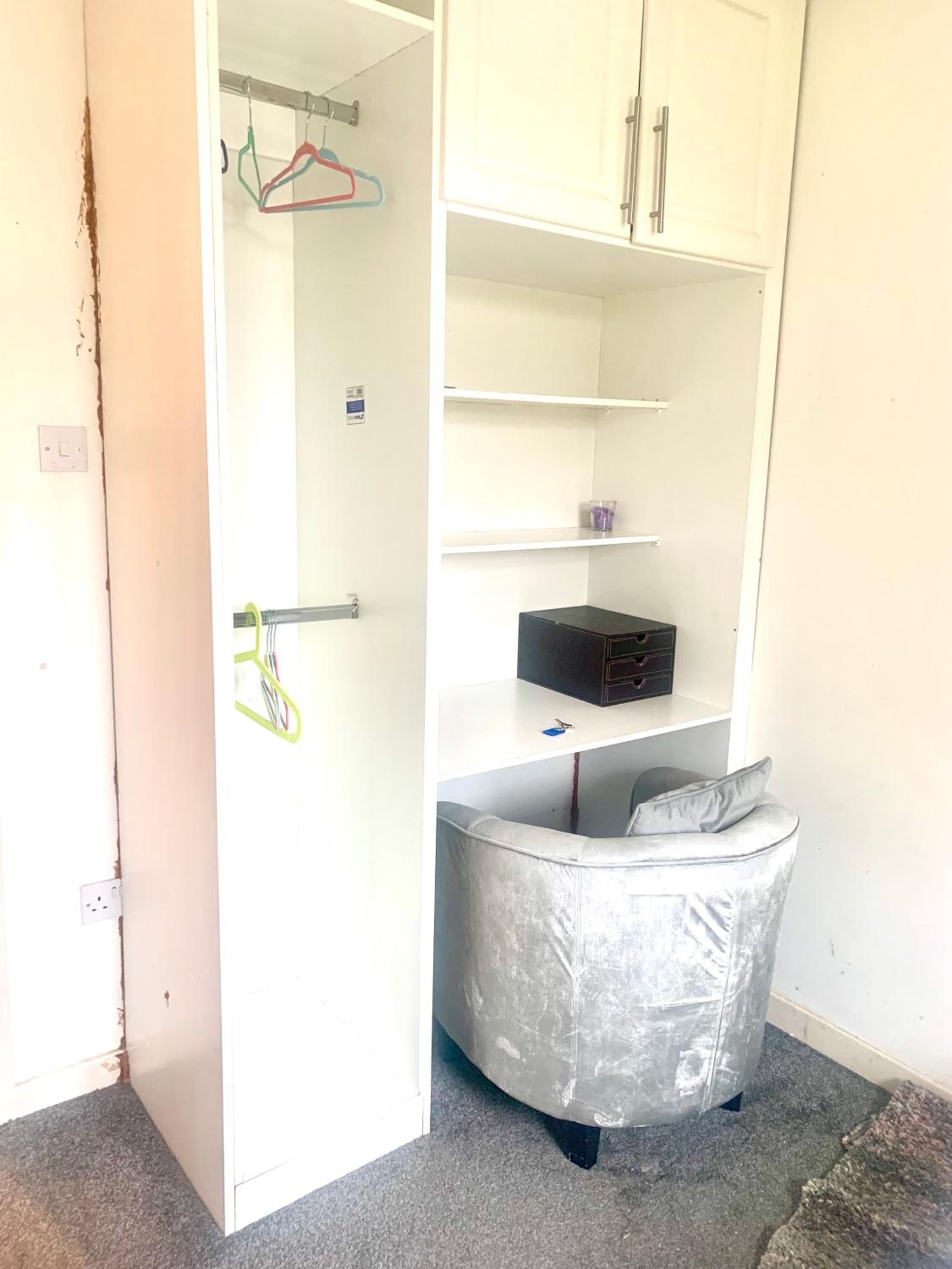 Small comfy room in family home