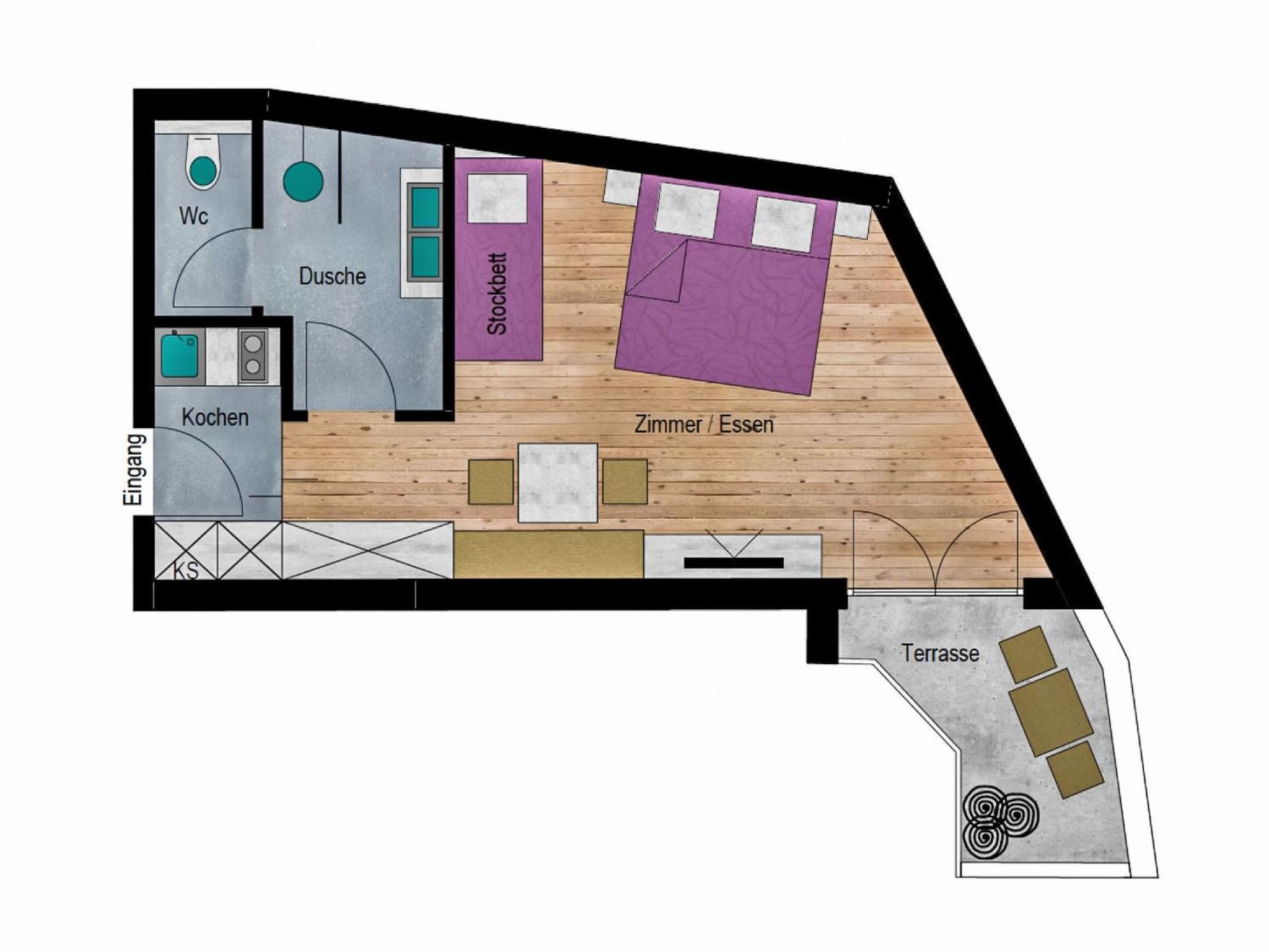 Studio Trisanna by Interhome