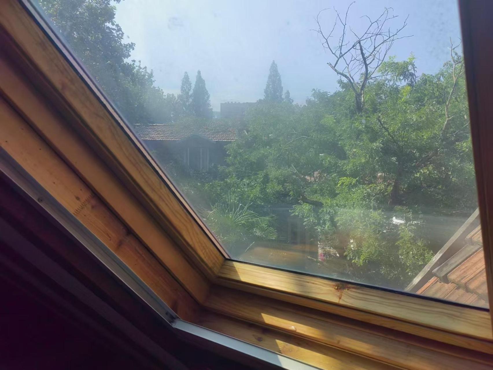 Shanghai Historical Forest Cabin loft With Balcony at second floor near middle Huaihai road