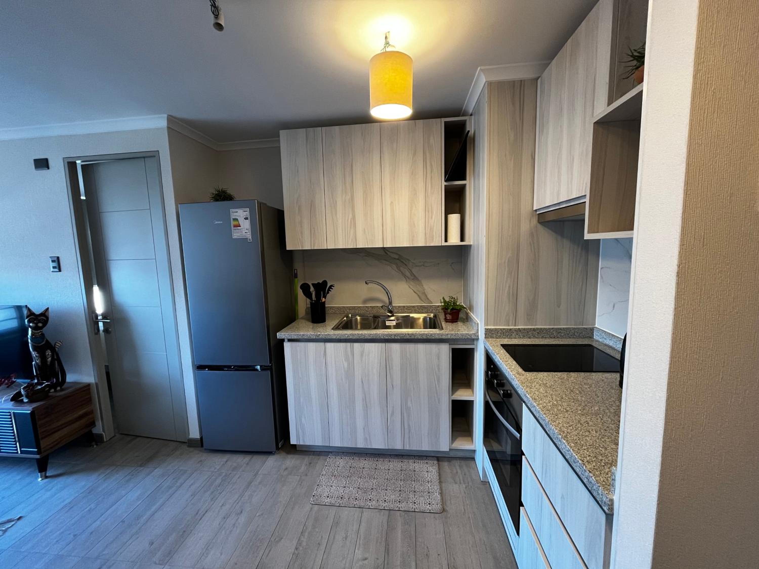 Departamento nuevo, 1 dormitorio estacionamiento