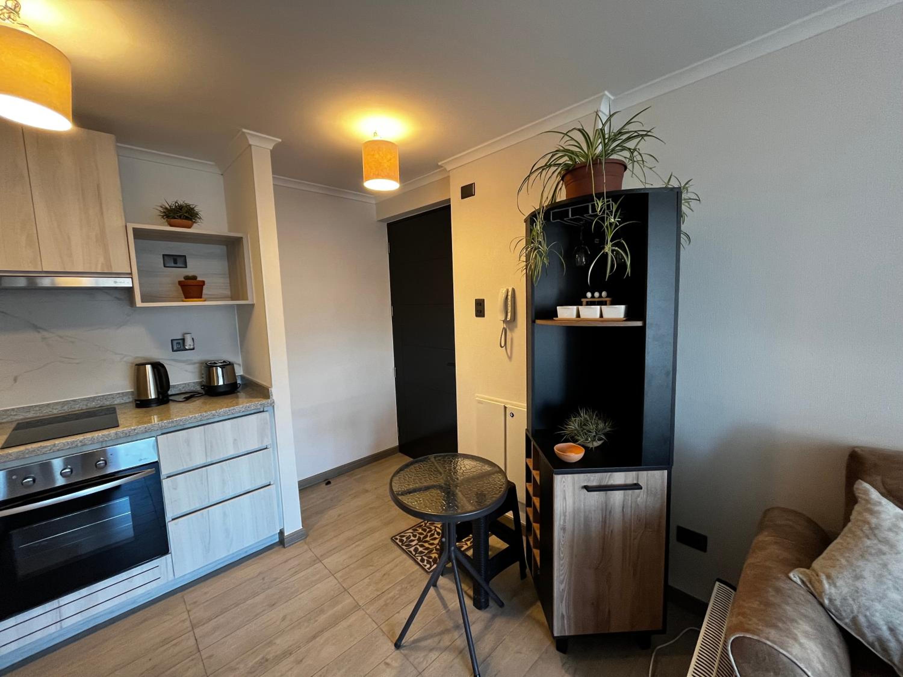 Departamento nuevo, 1 dormitorio estacionamiento