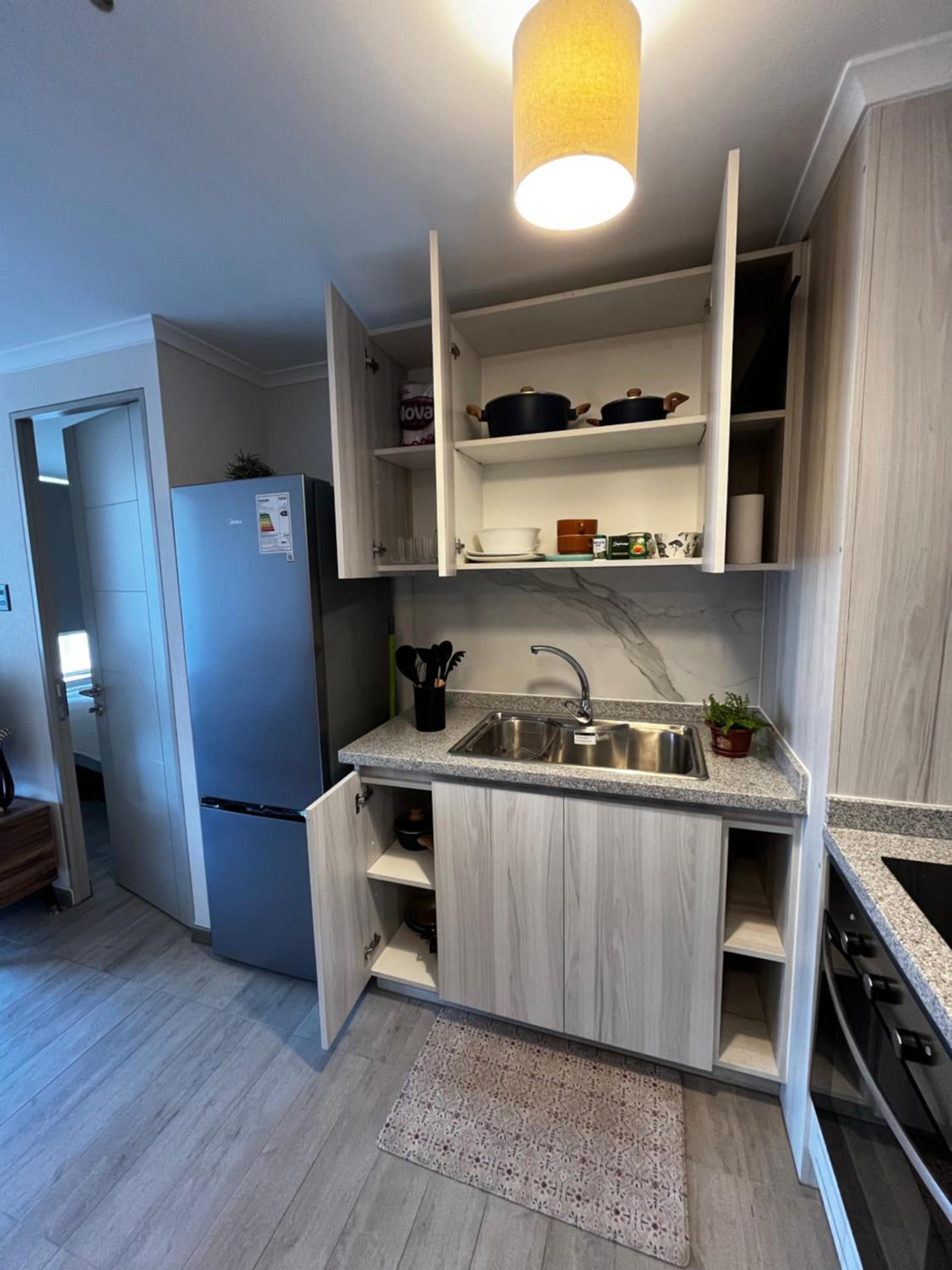 Departamento nuevo, 1 dormitorio estacionamiento