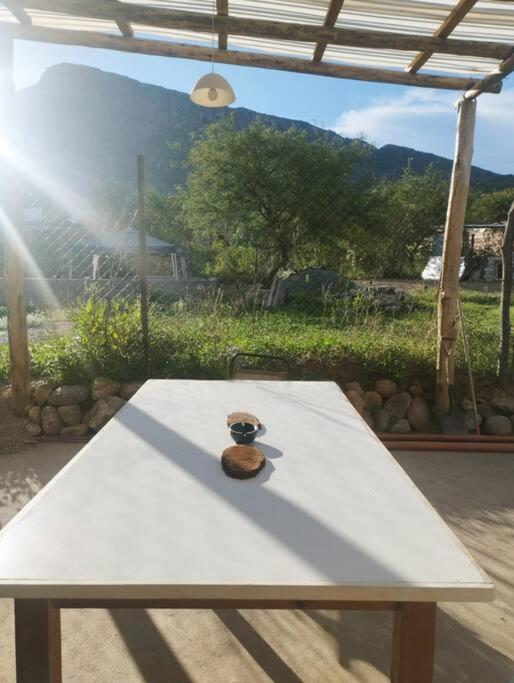 Casa rural, vista al cerro