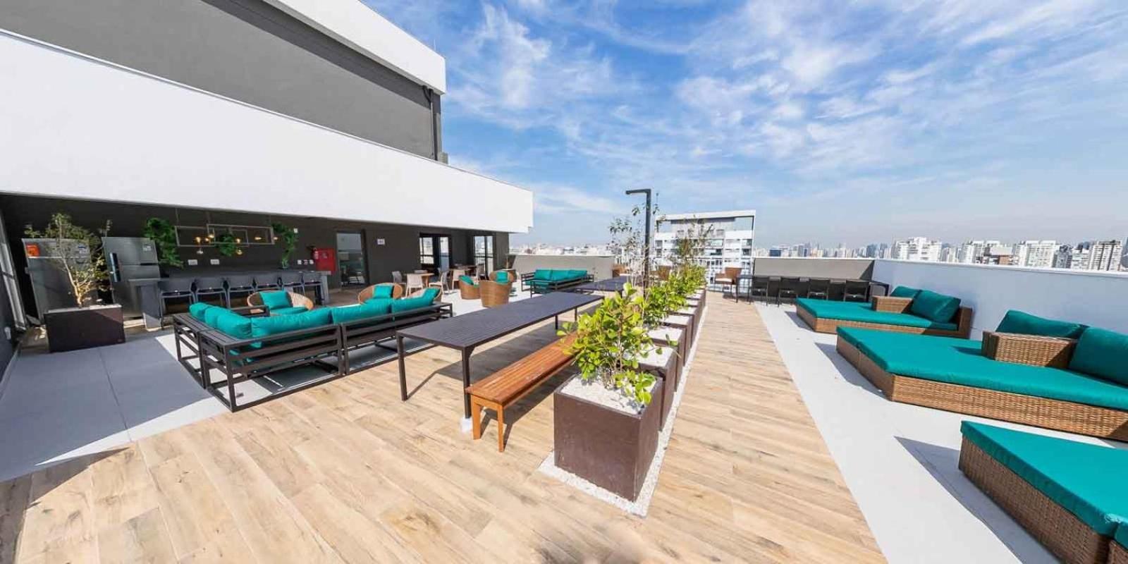 Condominium in Itaim, beautiful rooftop overlooking Ibira!!