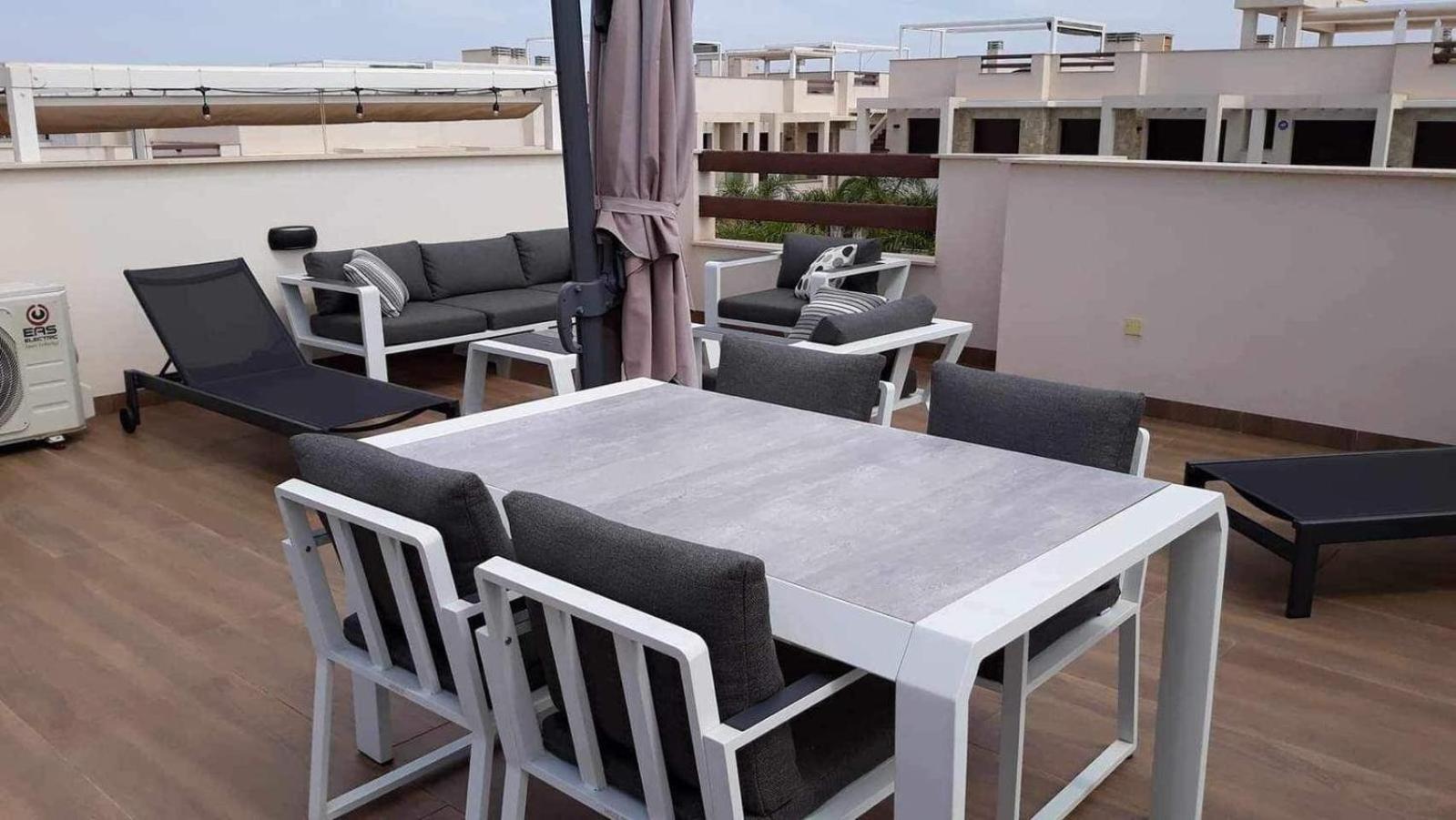 Los Balcones prachtig zicht op zoutmeer