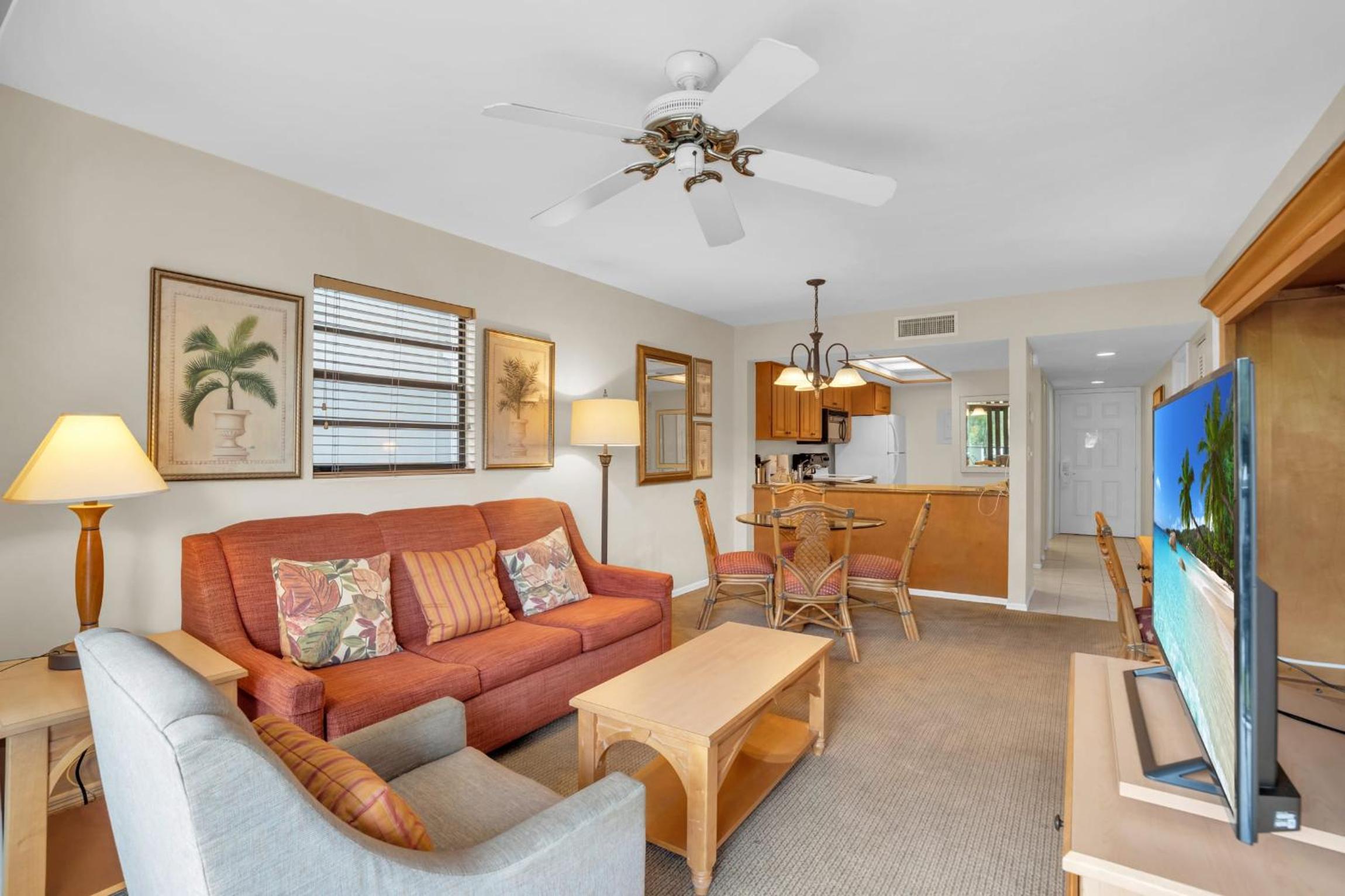 End Unit with Resort Views From Lanai view 5
