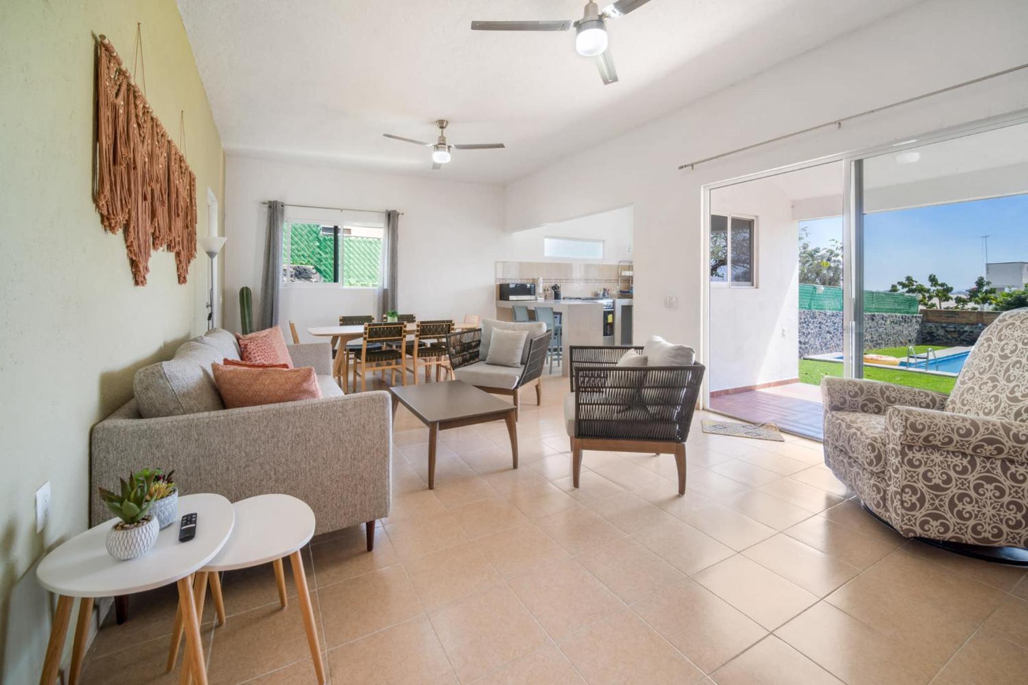 3BR Casa familiar con alberca y asador en Oaxtepec view 5