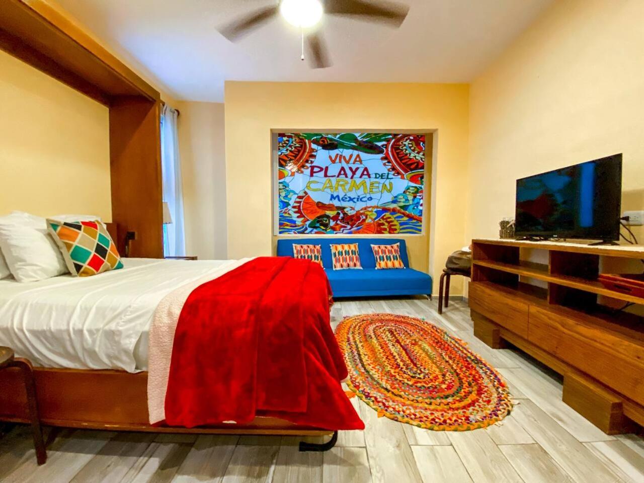 Sweet Studio Downtown with Pool StepsTo Mamitas Beach