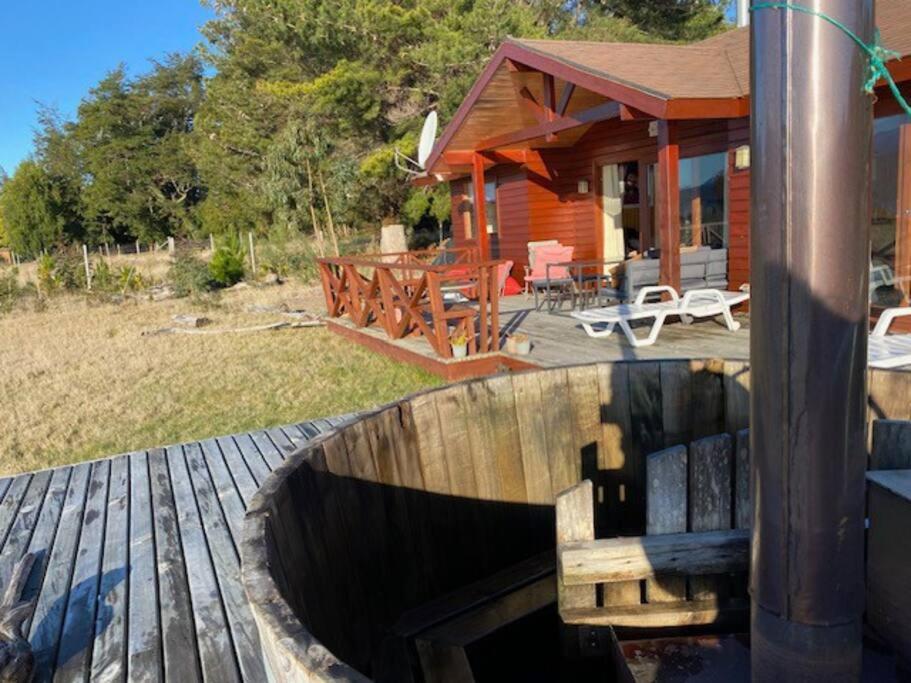 Espectacular casa orilla de lago