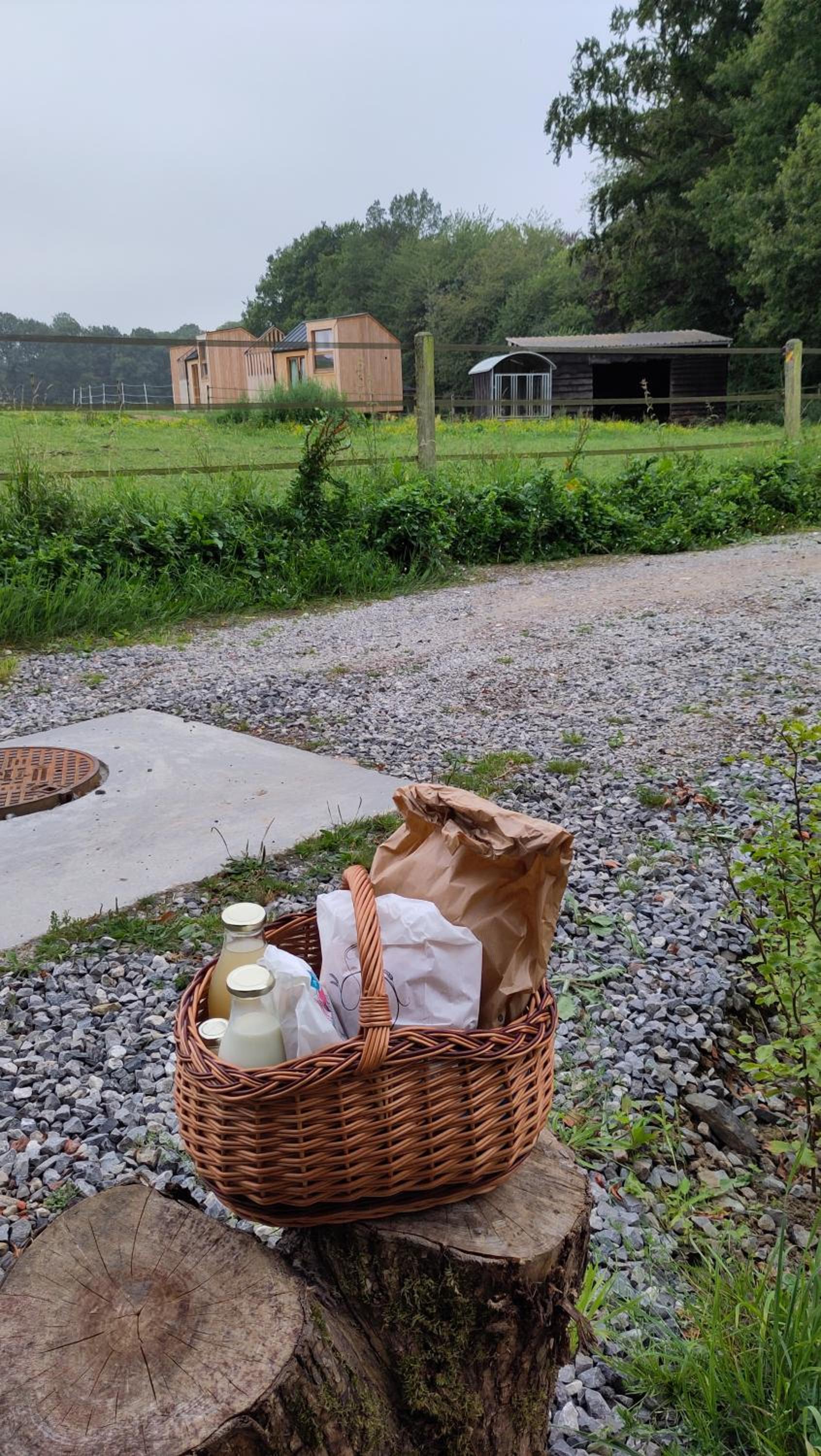 Les Cabanes Champêtres - Le Domaine des Trois Tilleuls