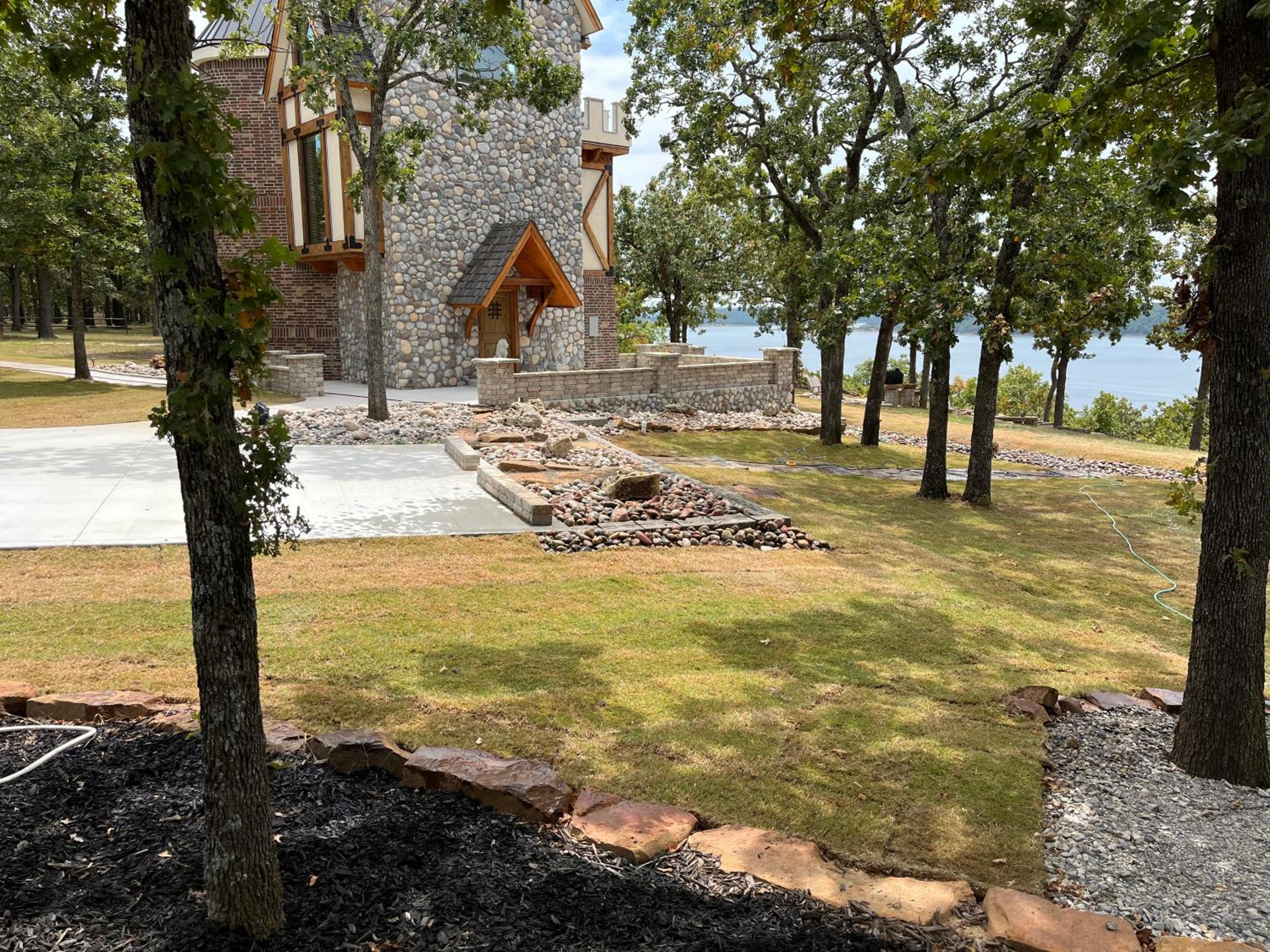 Private RV Pad next to Castle view 3
