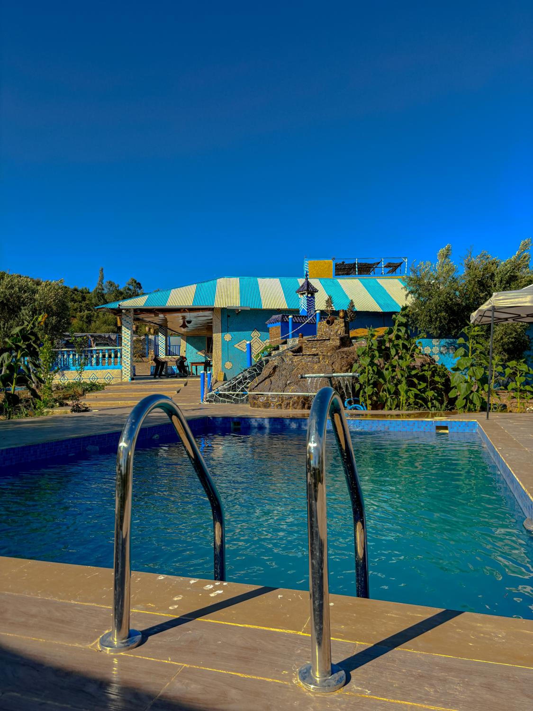 The blue house view 4
