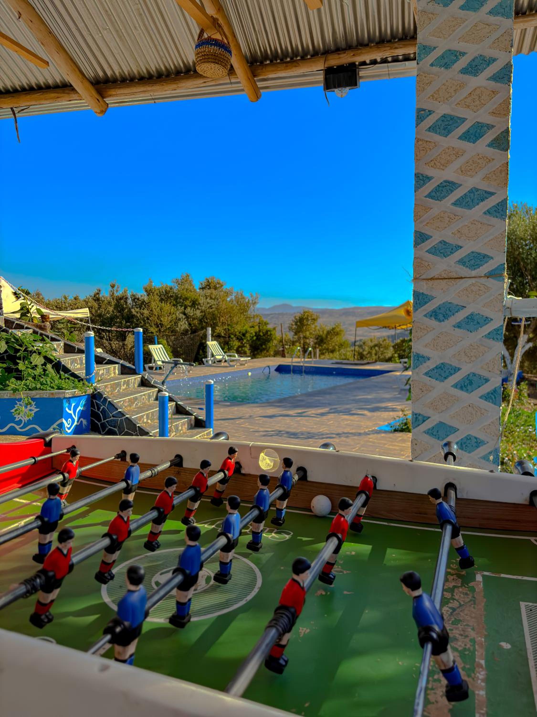 The blue house view 3