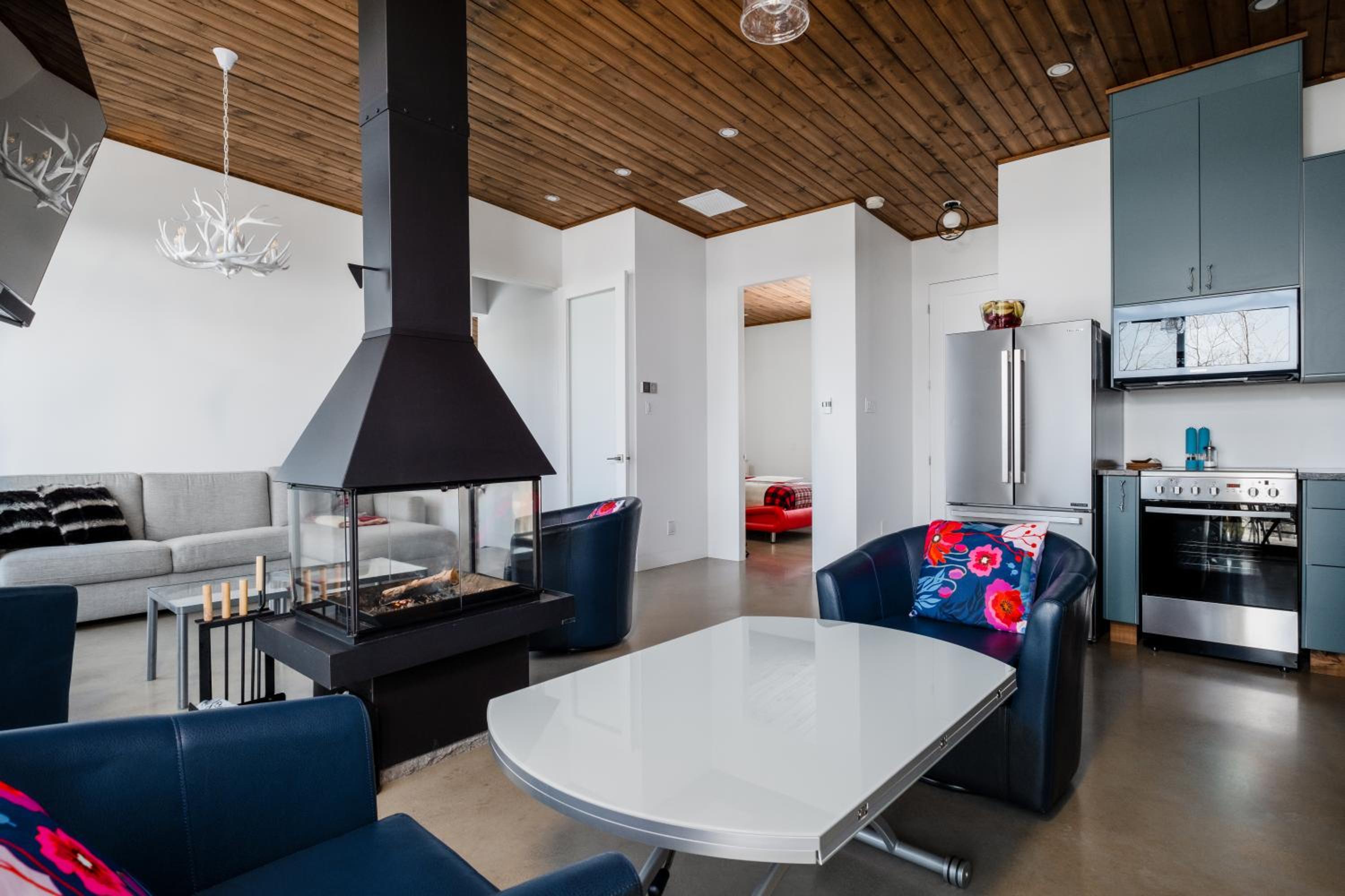 Loft Exécutif CherLieu de luxe avec vue sur golf et montagnes