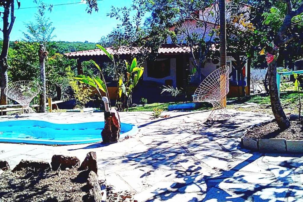 Casa Ampla Na Pousada Terra do Sossego - Rio - Piscinas de Água Mineral - Lazer - Artes - E mais no Espaço mais Especial de Piri