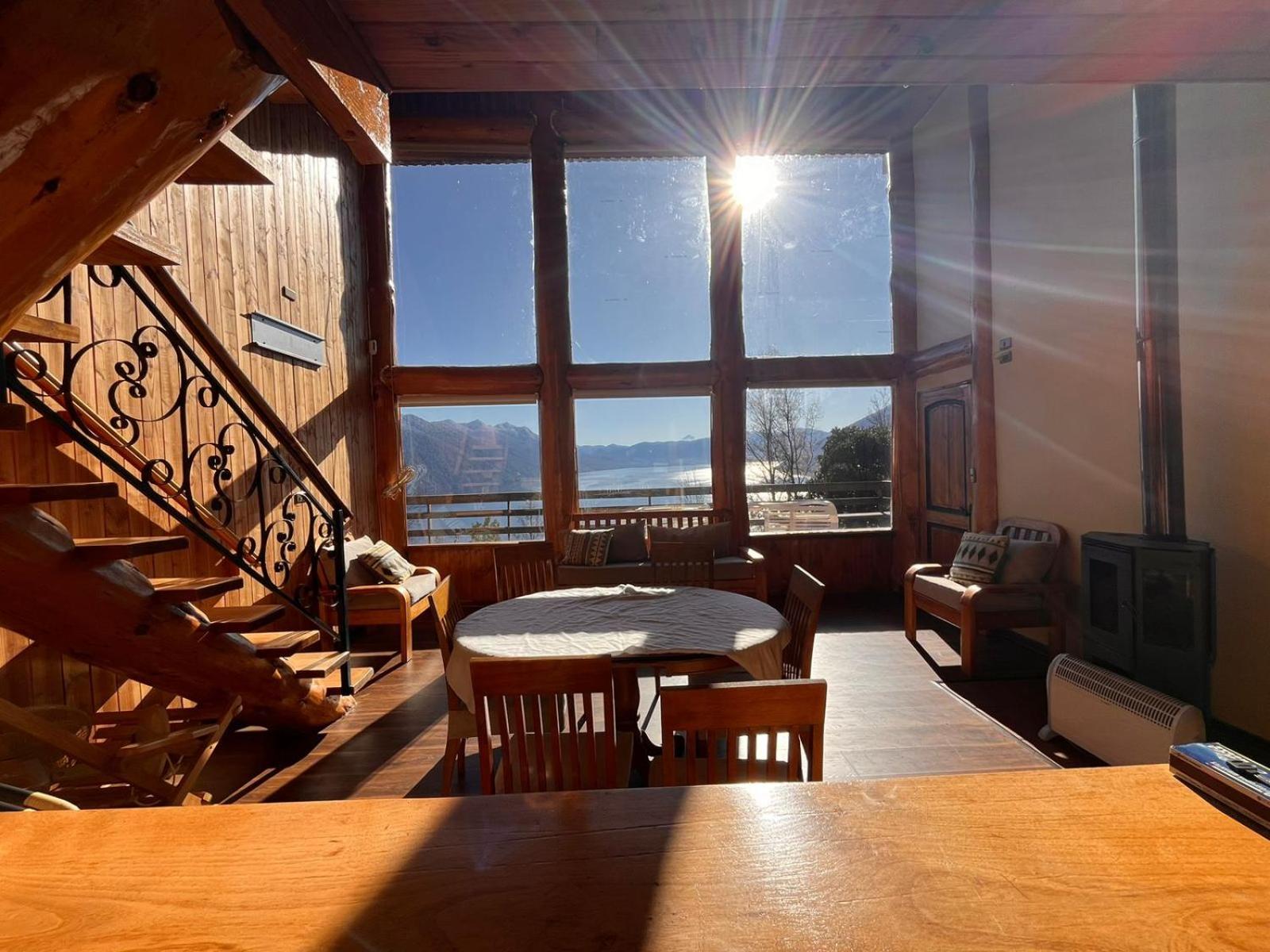 casa con vista al lago caburgua