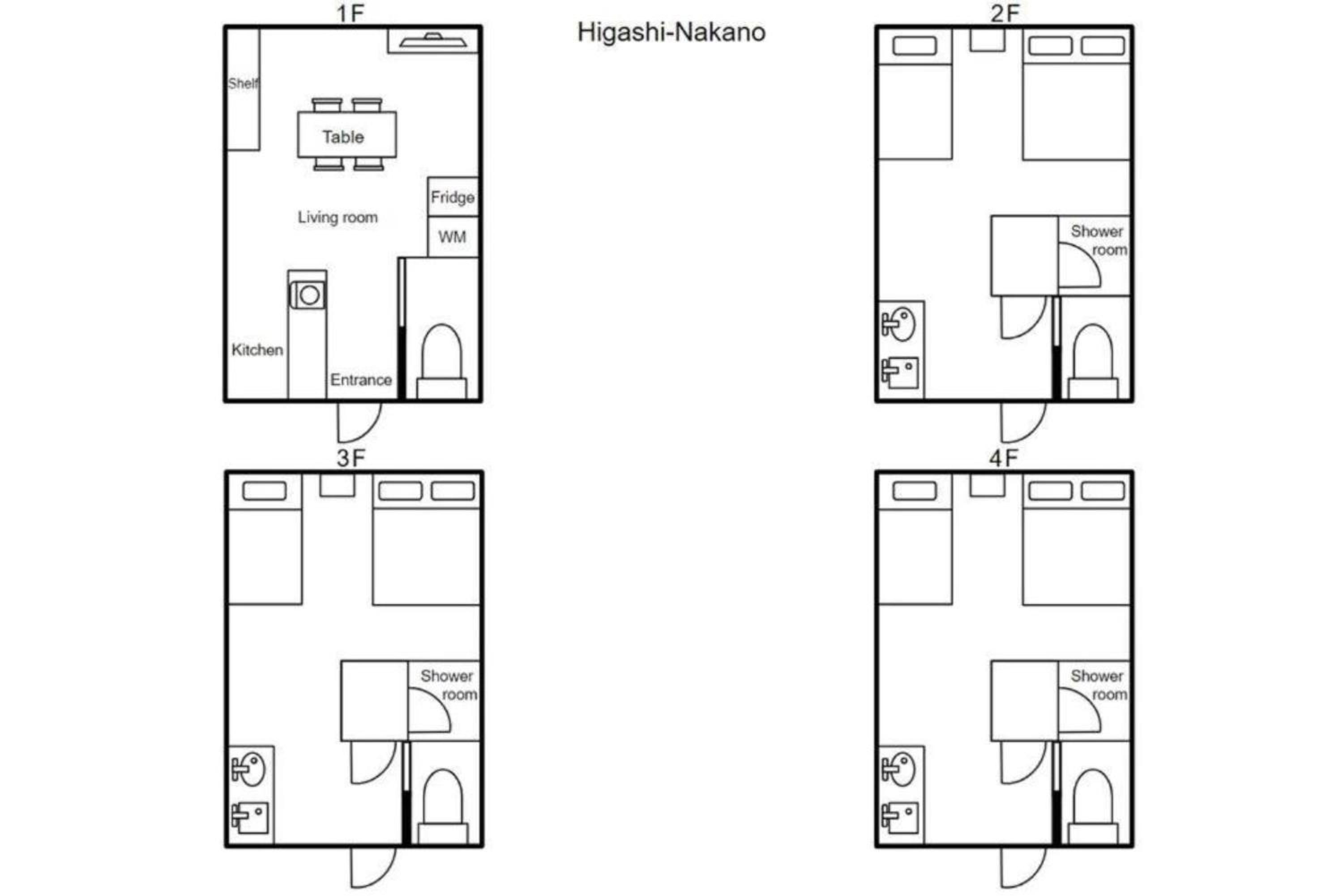 27, Higashi-Nakano, Entire house for rent