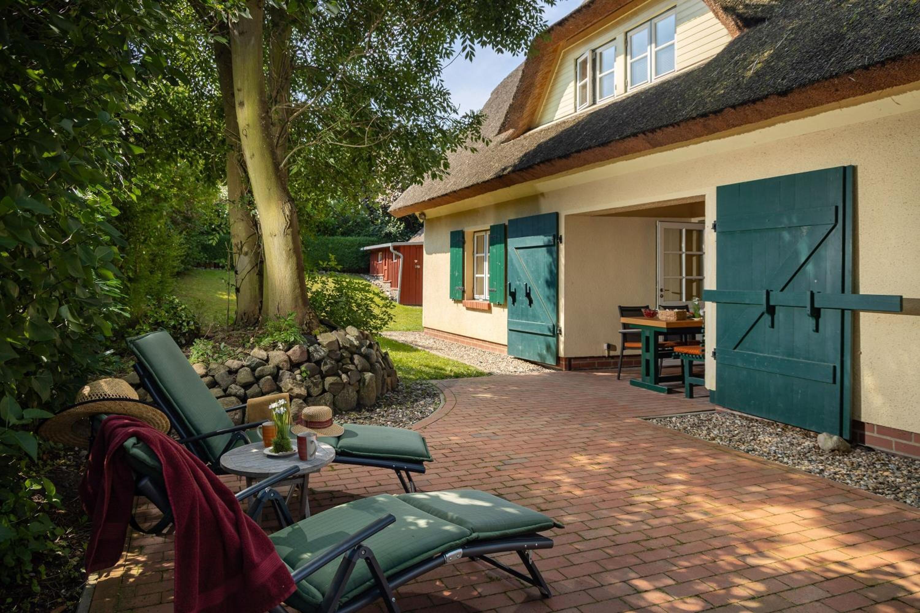 Ferienhaus Preetz 1A - Idylle unter Reet