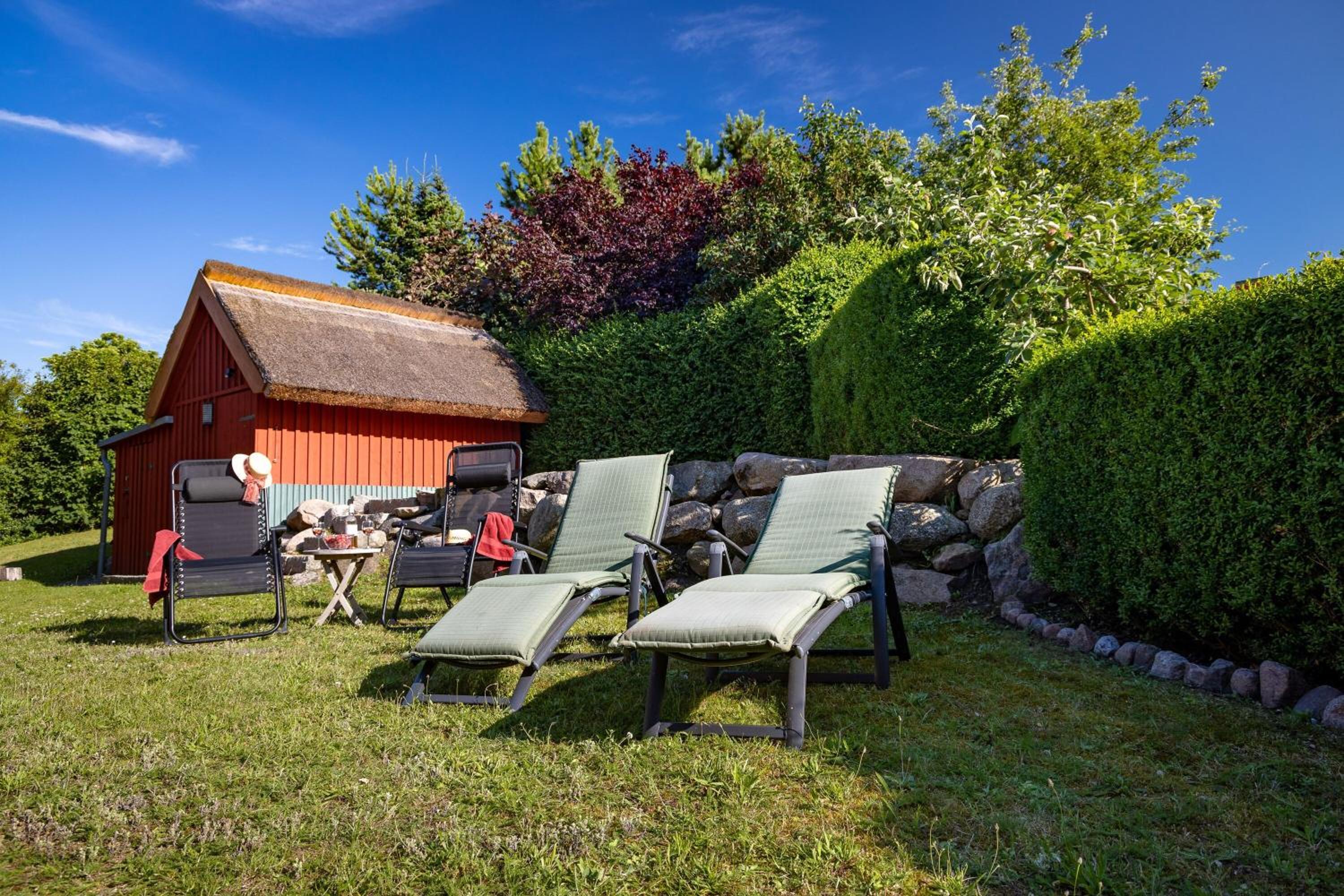 Ferienhaus Preetz 1A - Idylle unter Reet