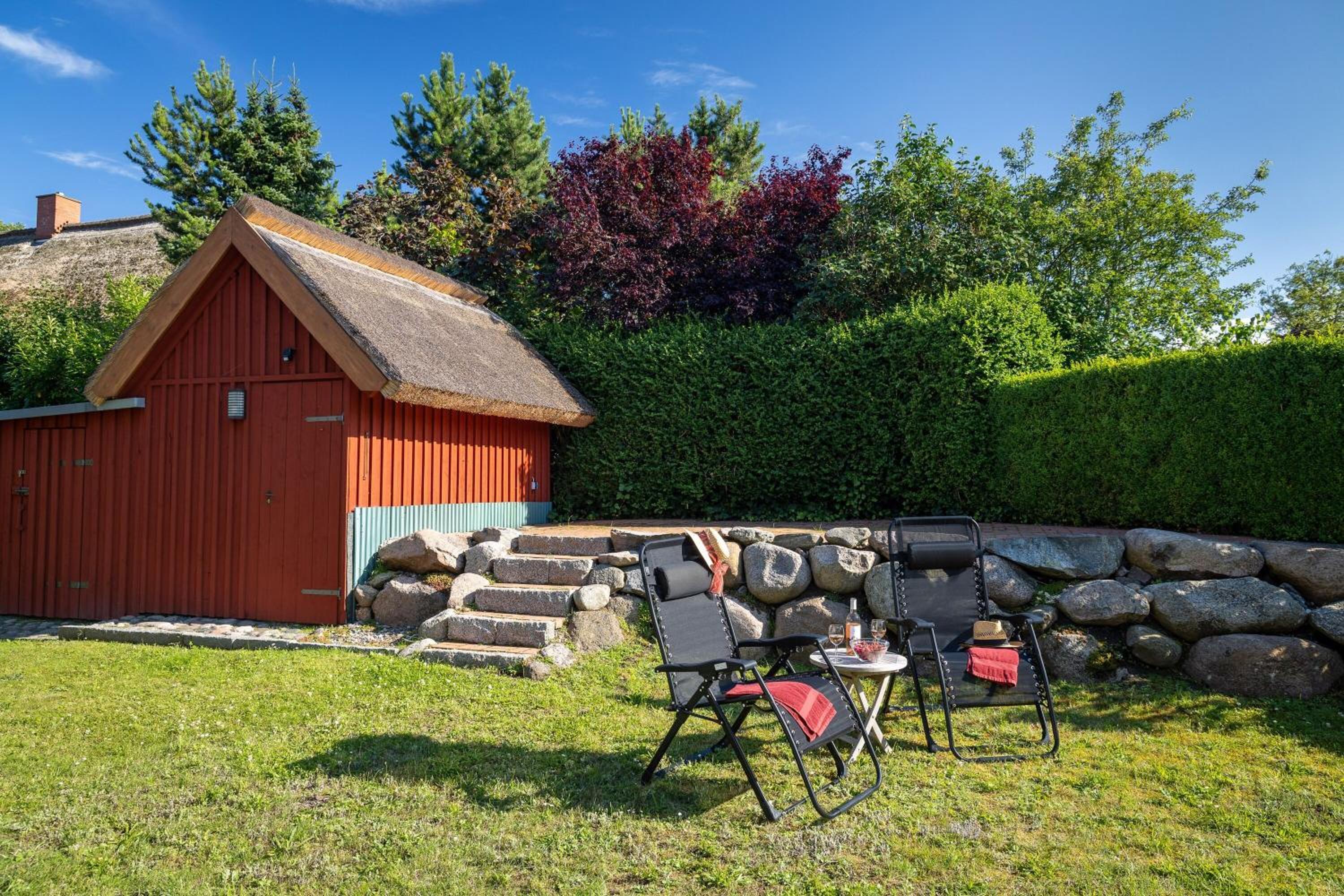 Ferienhaus Preetz 1A - Idylle unter Reet