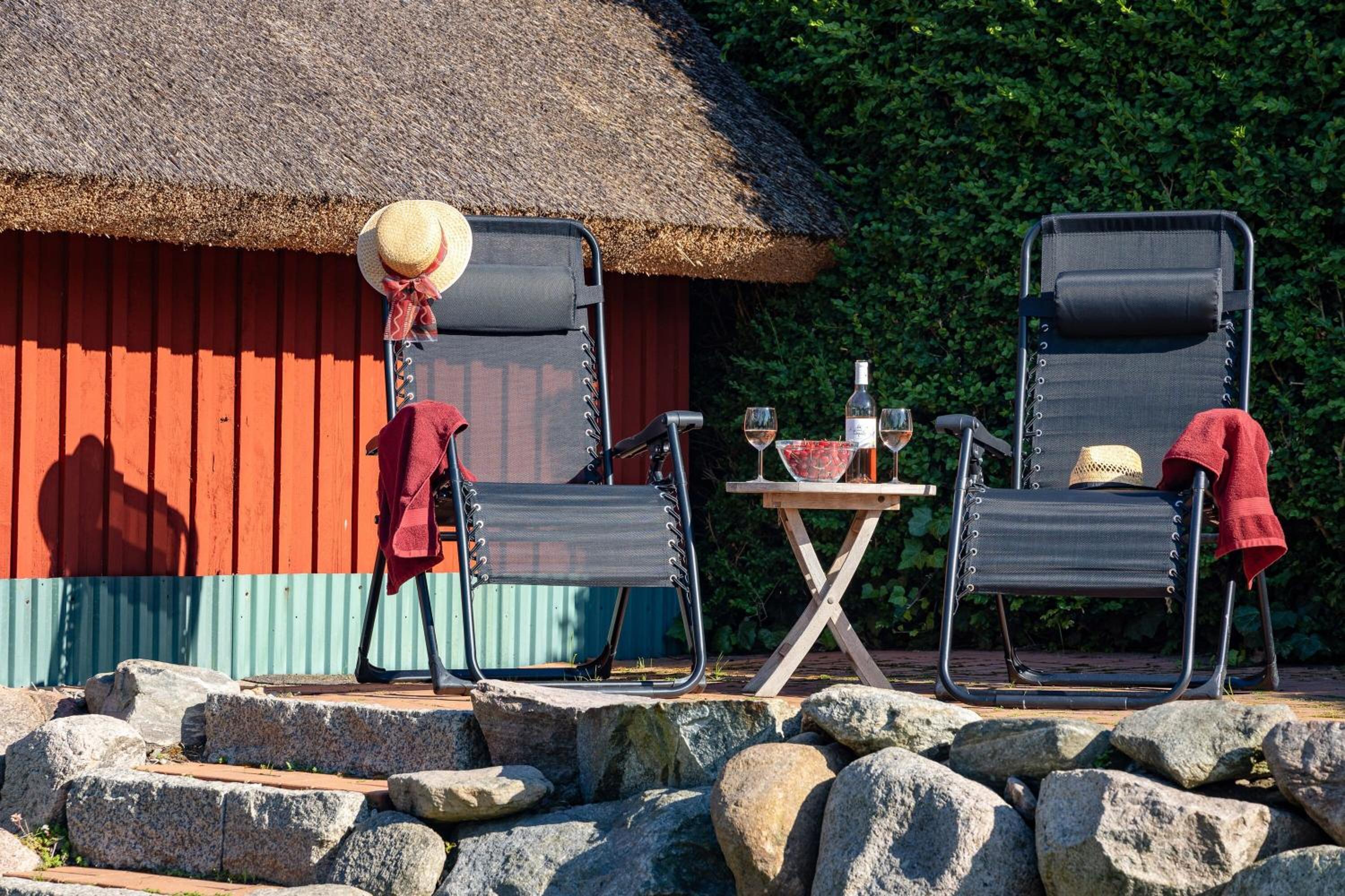 Ferienhaus Preetz 1A - Idylle unter Reet