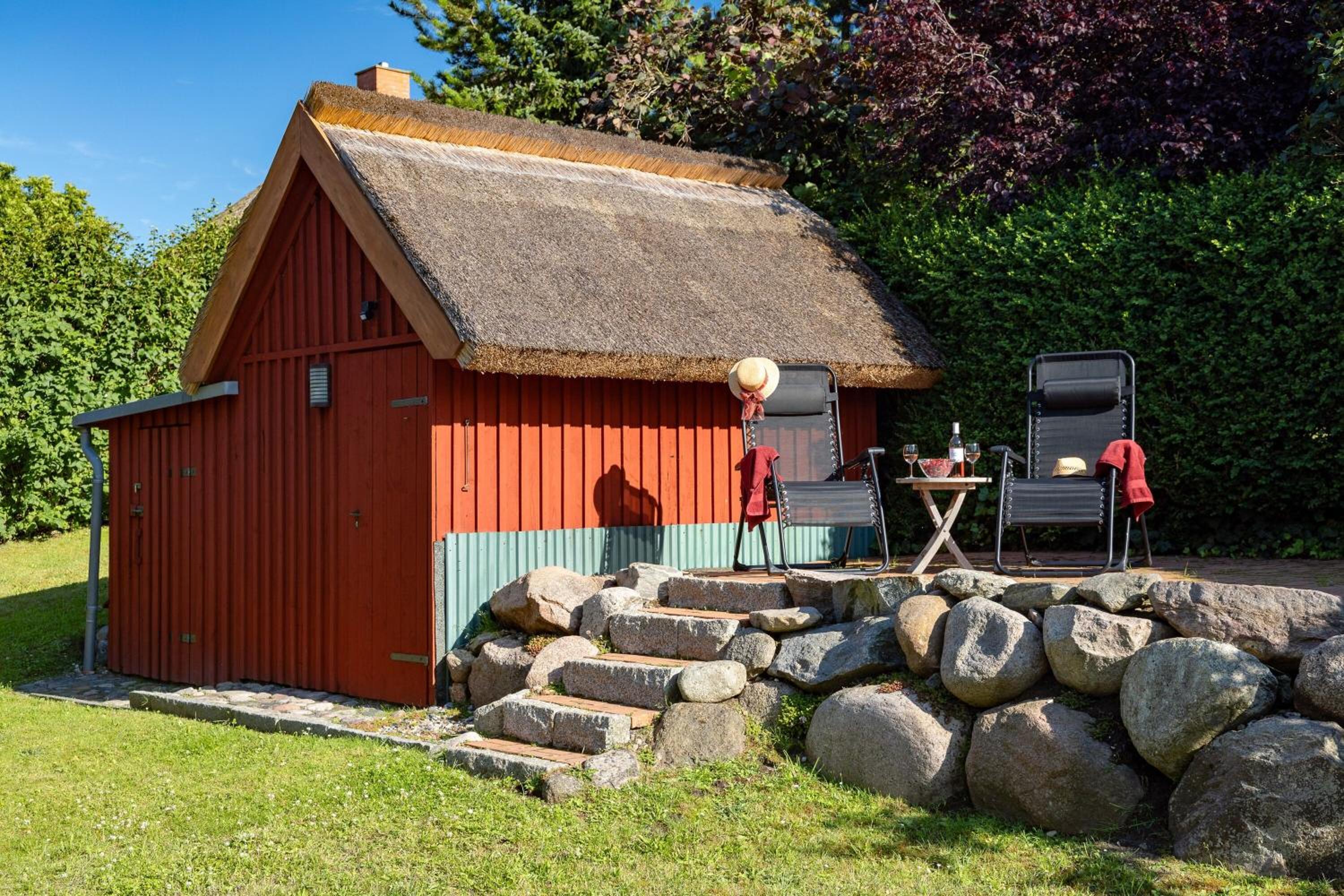 Ferienhaus Preetz 1A - Idylle unter Reet