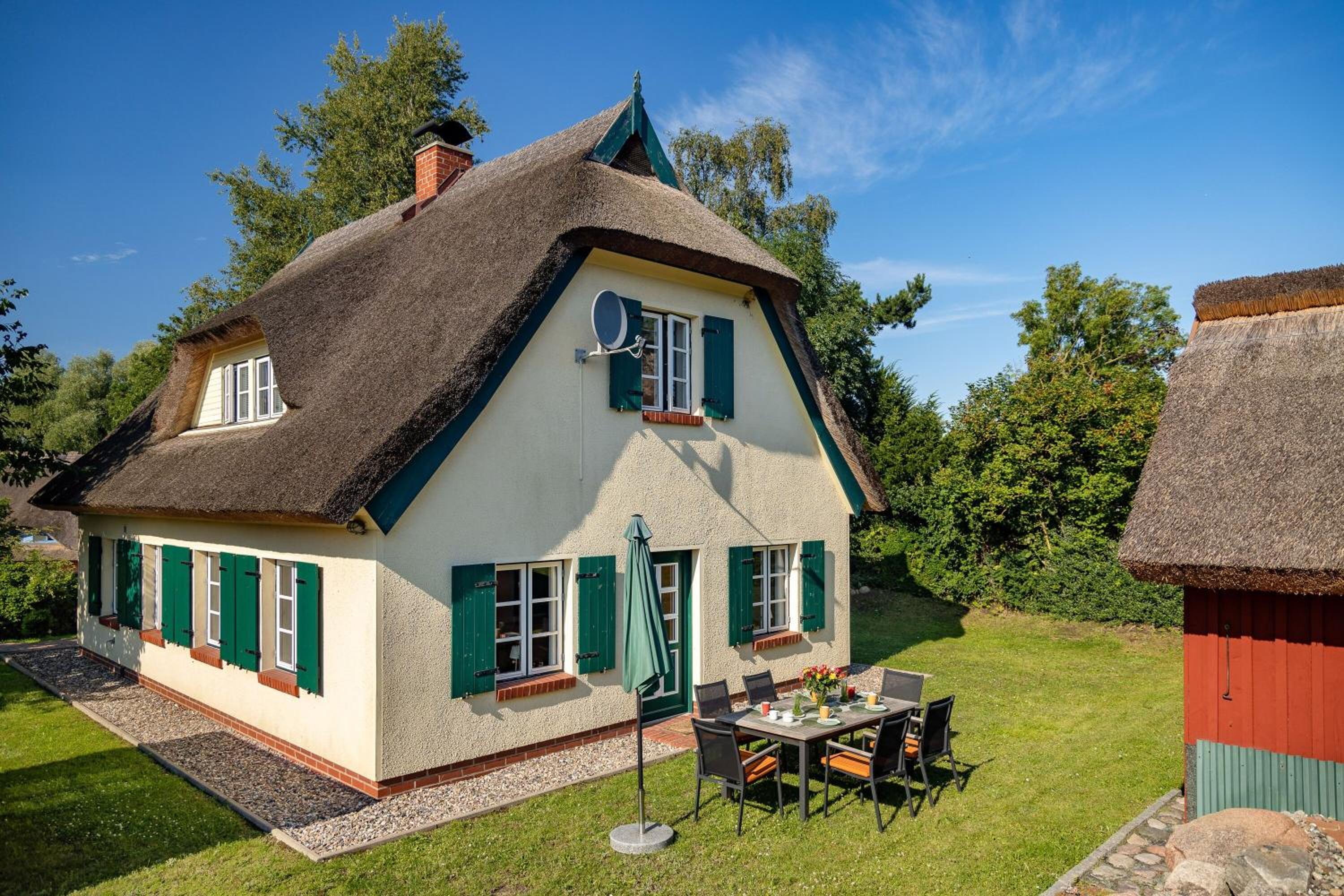 Ferienhaus Preetz 1A - Idylle unter Reet