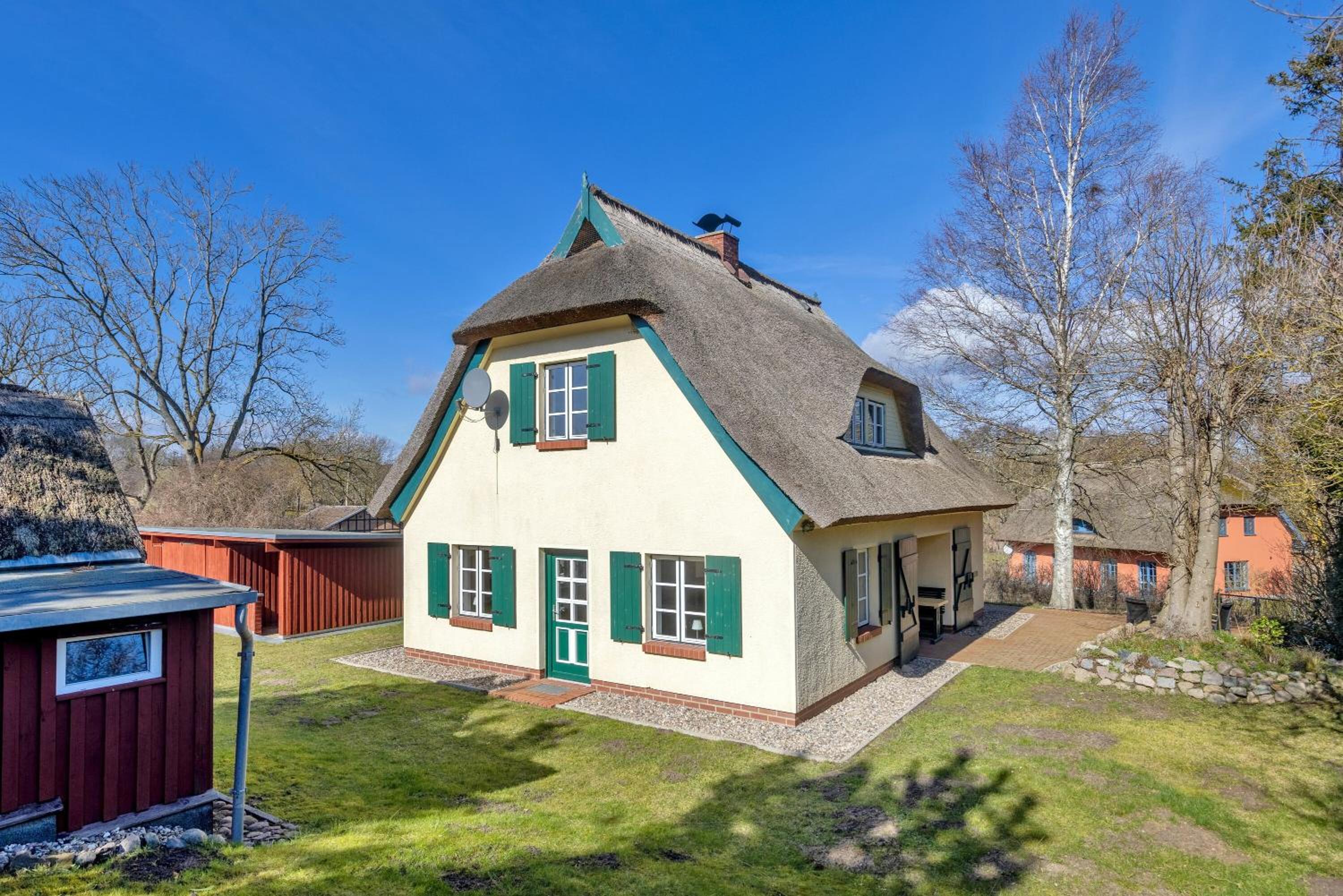 Ferienhaus Preetz 1A - Idylle unter Reet